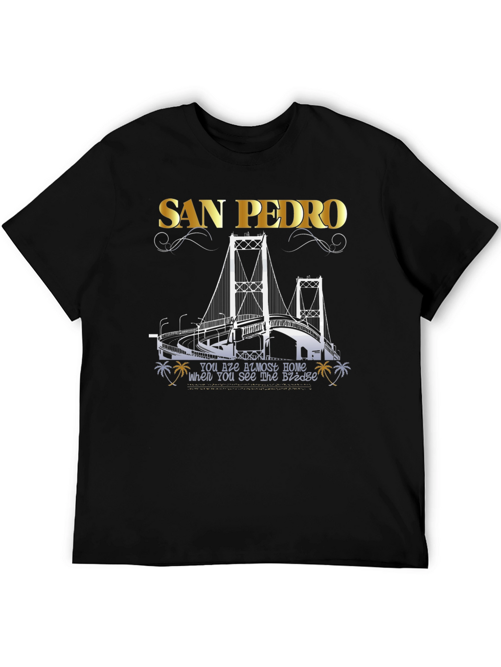 San Pedro Bridge Graphic T-Shirt