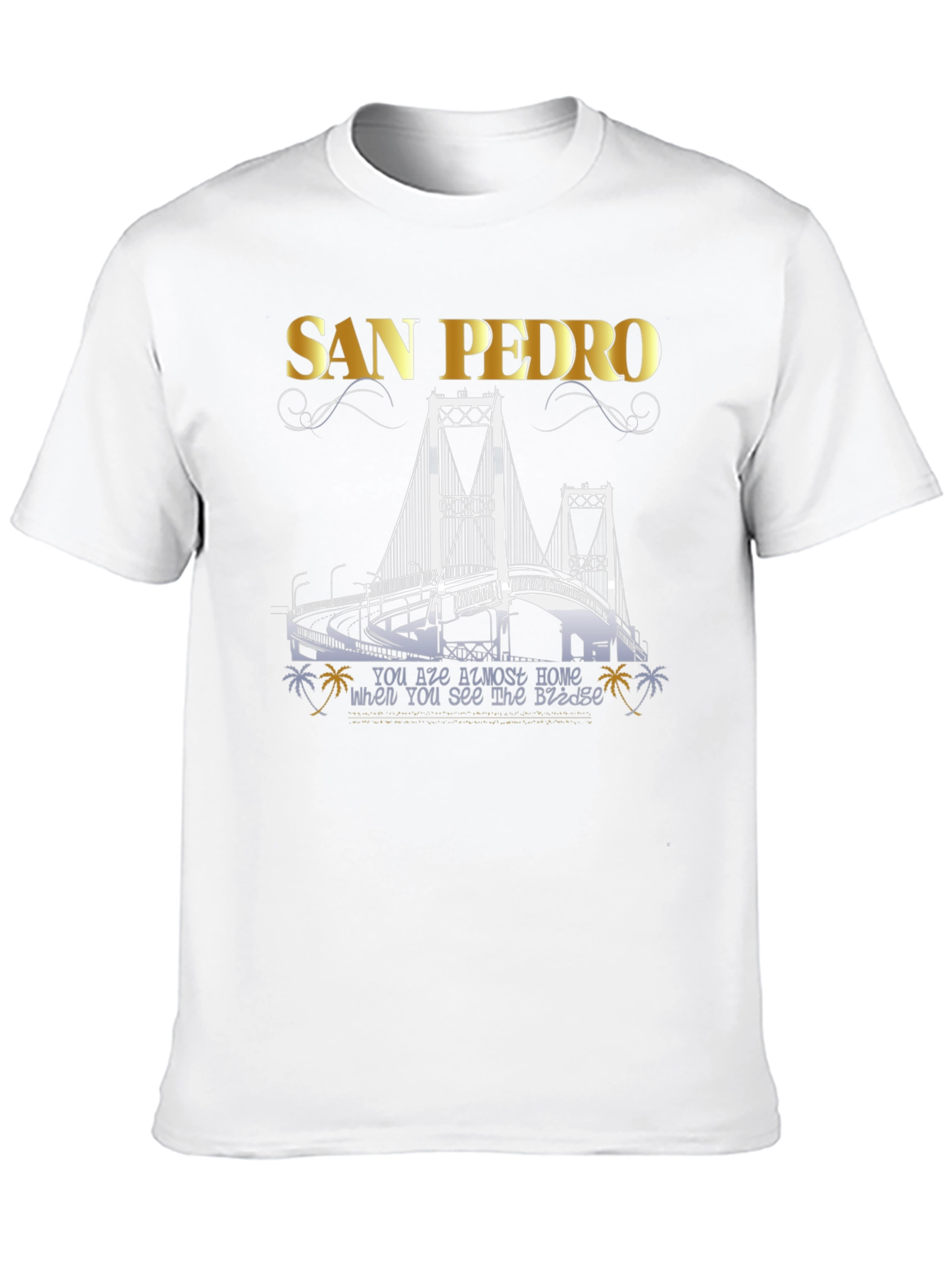 San Pedro Bridge Graphic T-Shirt