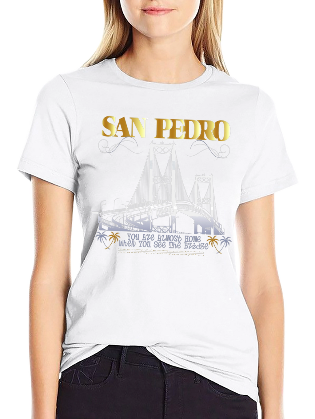 San Pedro Bridge Graphic T-Shirt