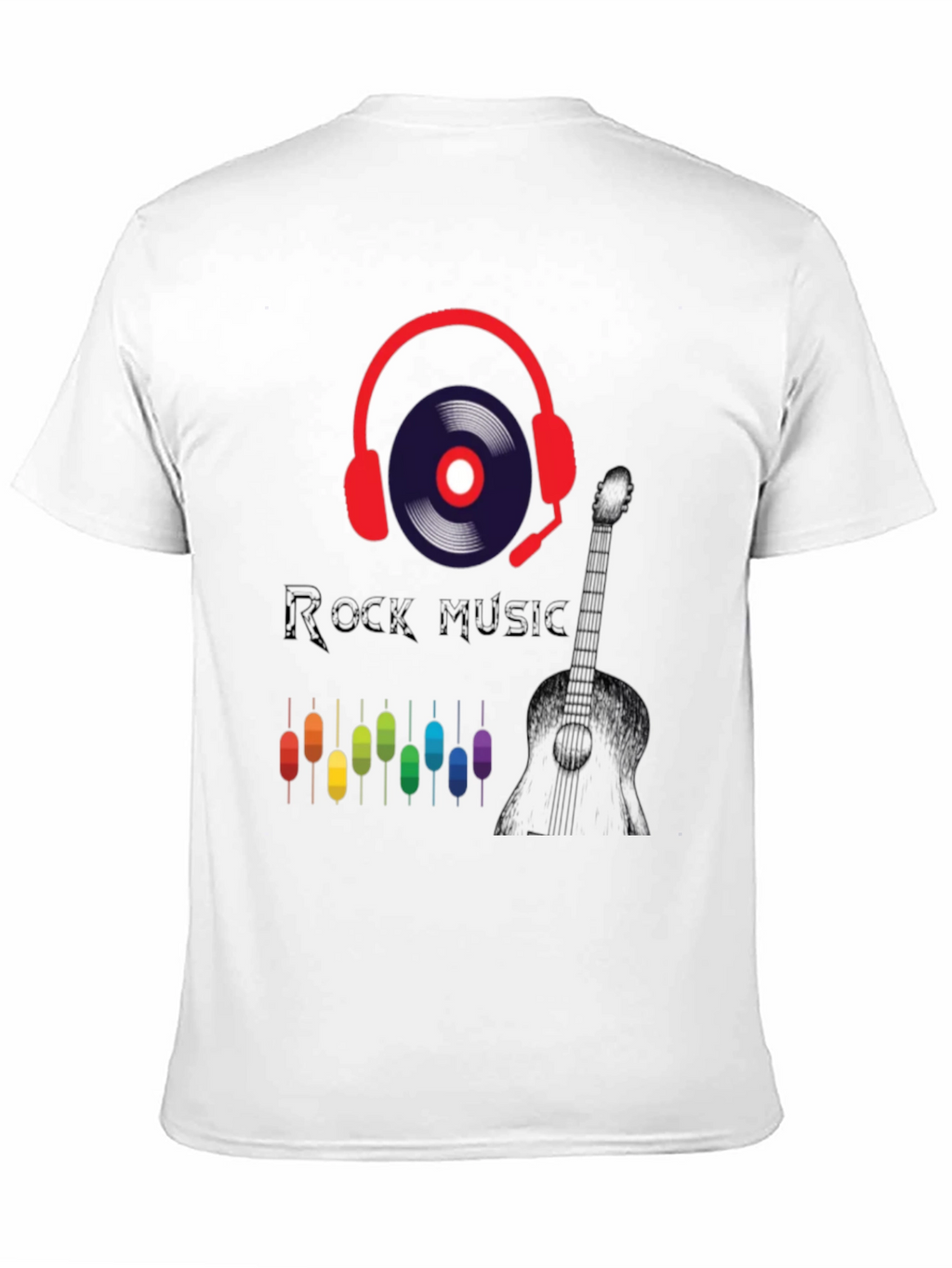 Rock Music T-Shirt with Graphic Design