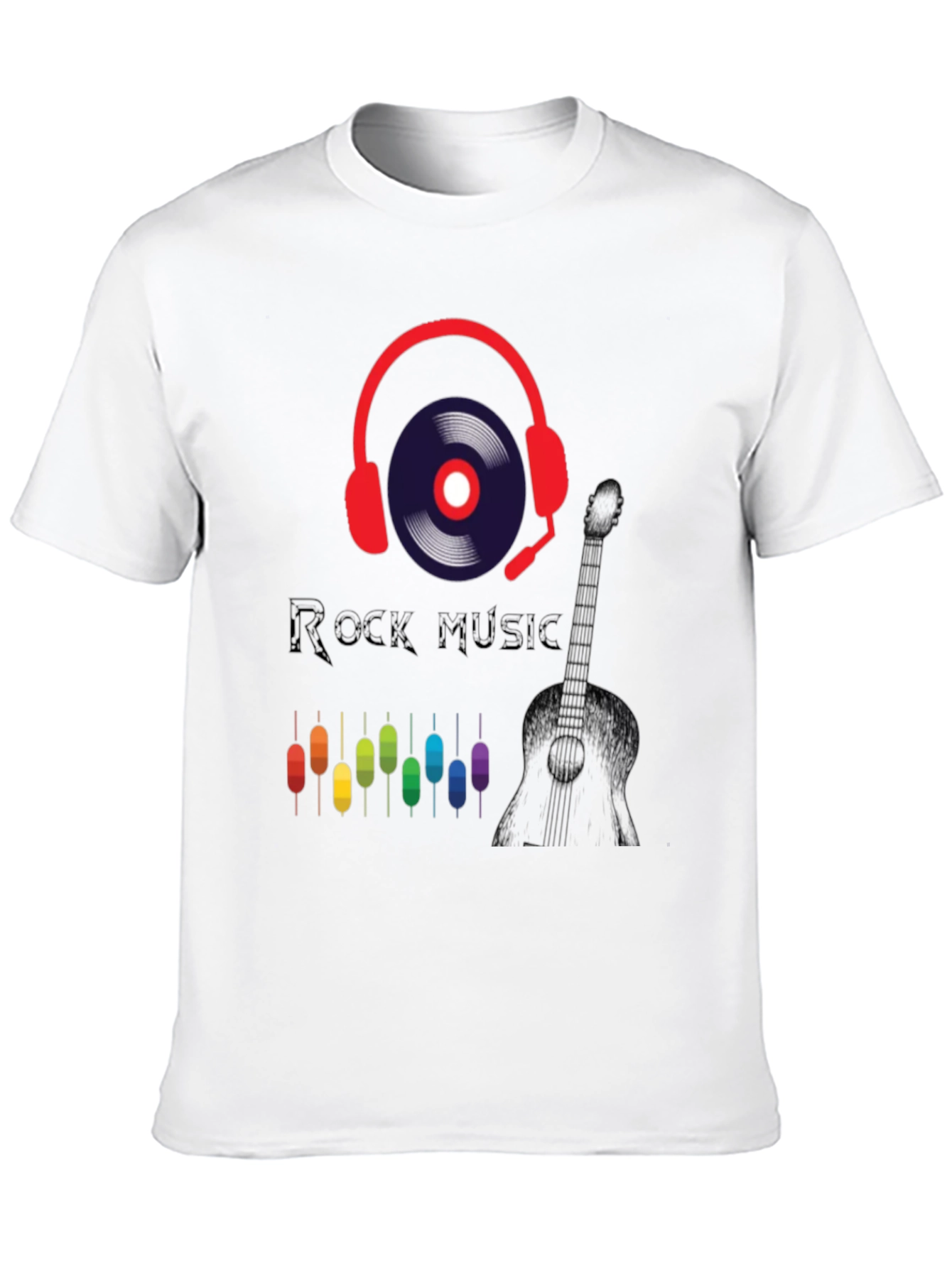Rock Music T-Shirt with Graphic Design