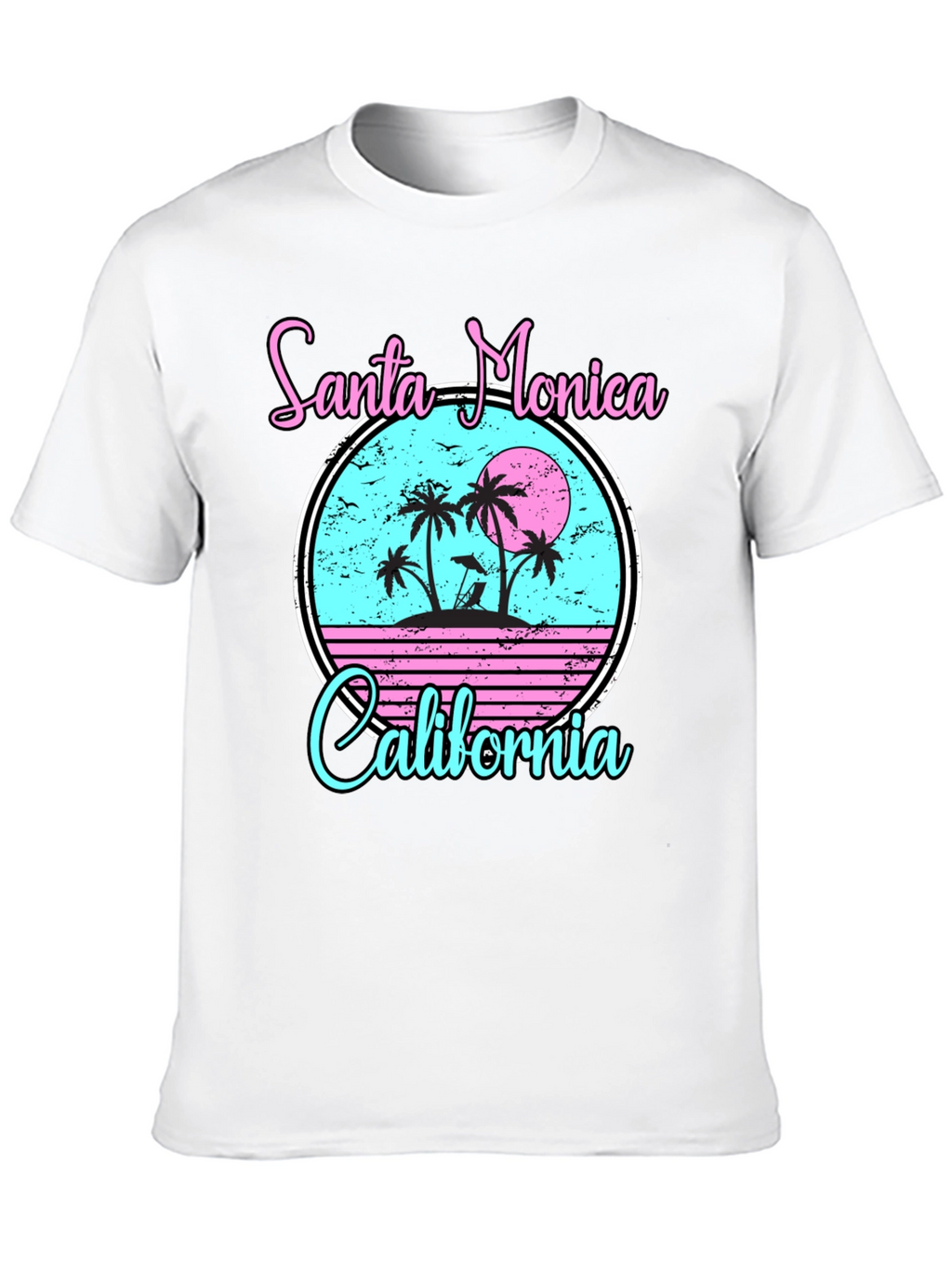 Santa Monica California Graphic Tee