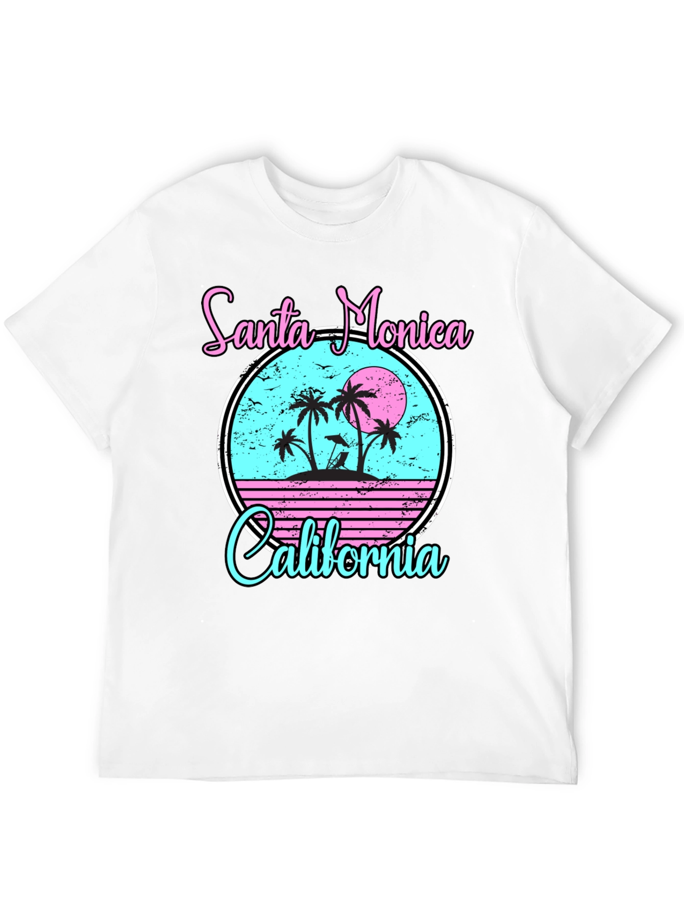 Santa Monica California Graphic Tee