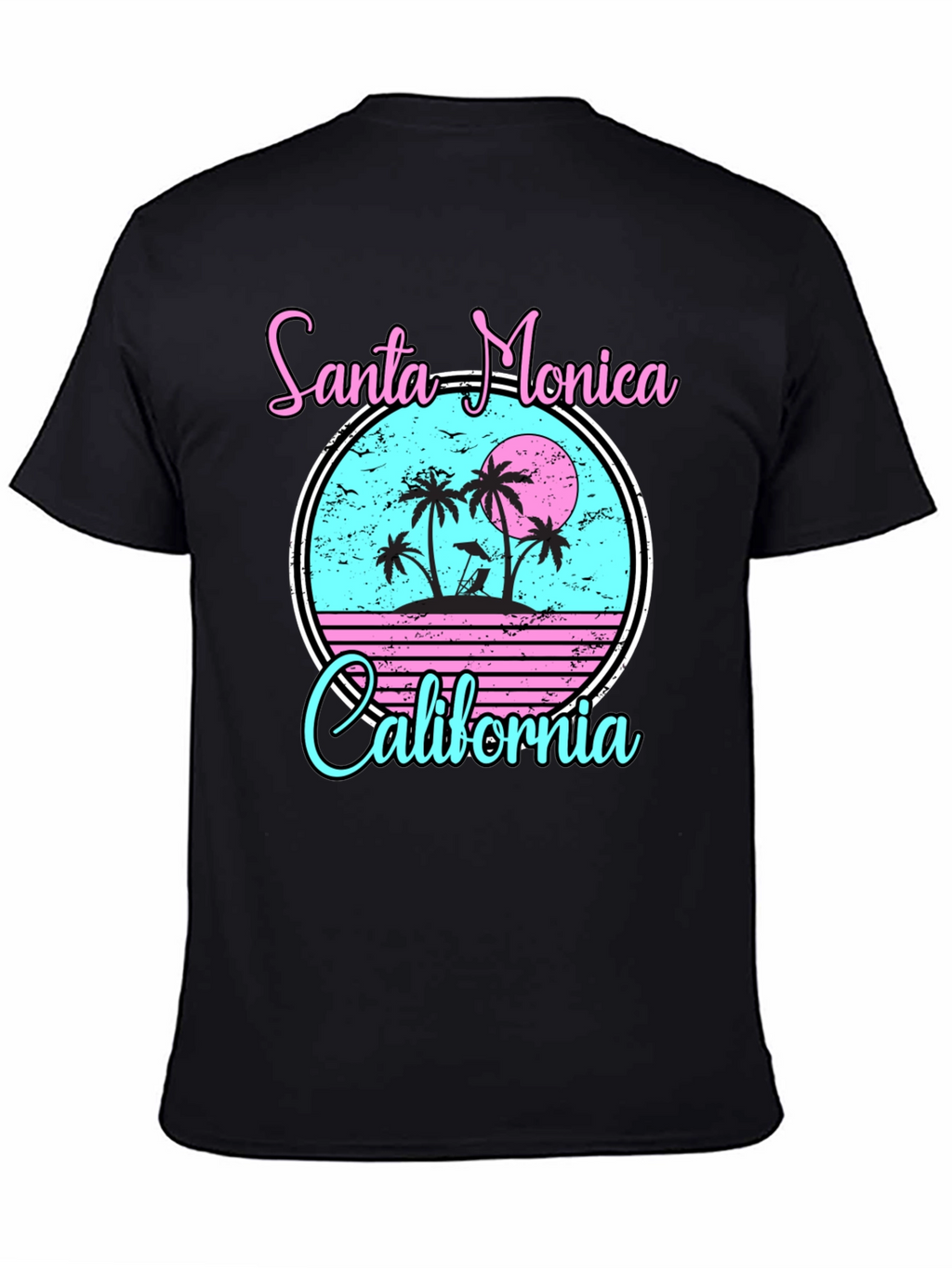 Santa Monica California Graphic Tee