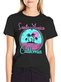 Santa Monica California Graphic Tee
