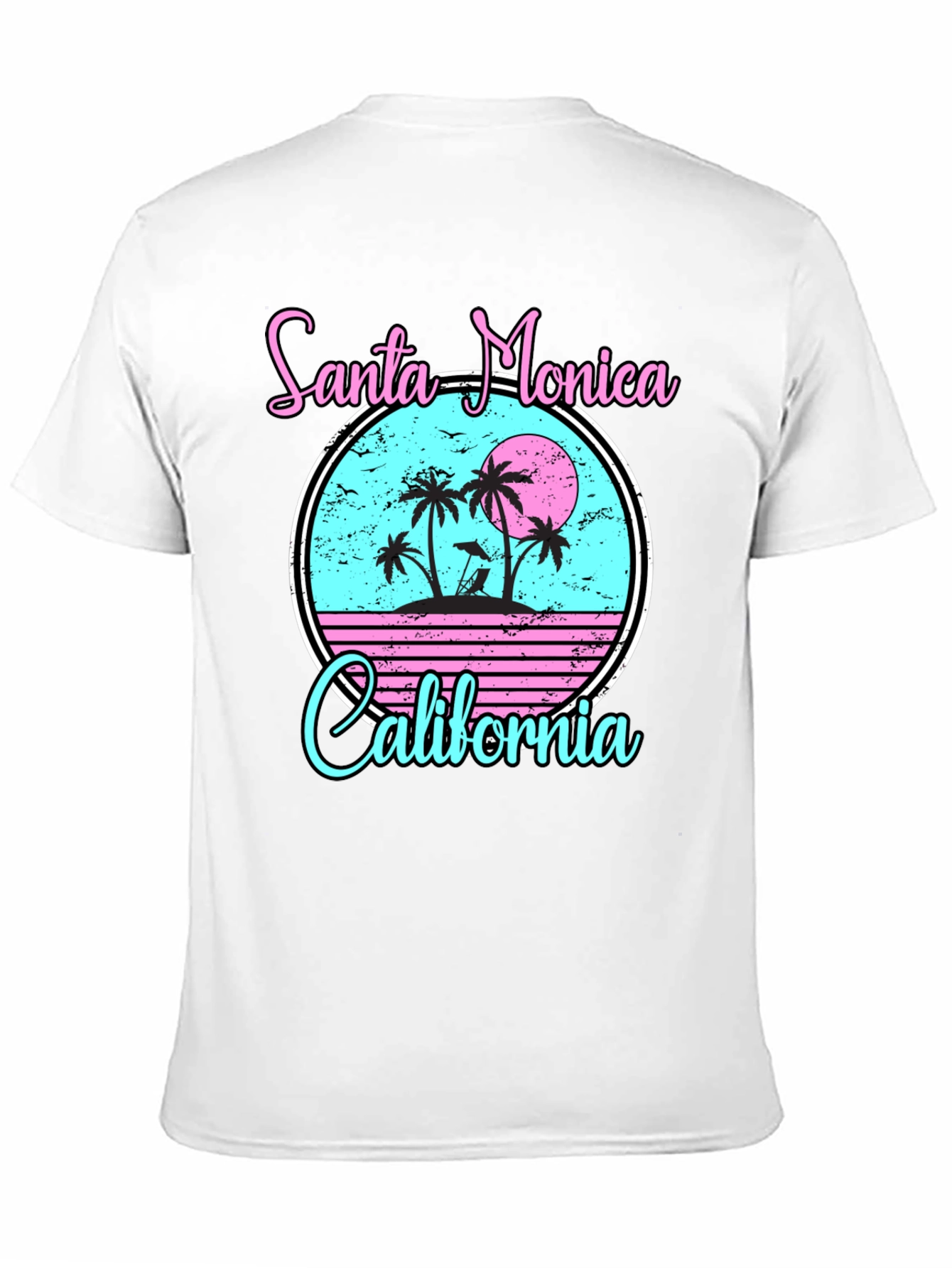Santa Monica California Graphic Tee