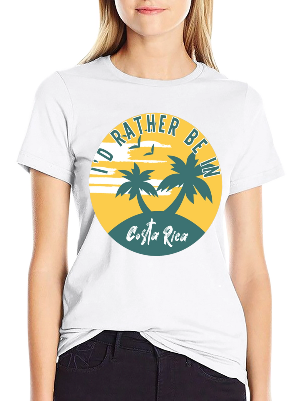 Costa Rica Palm Tree T-Shirt