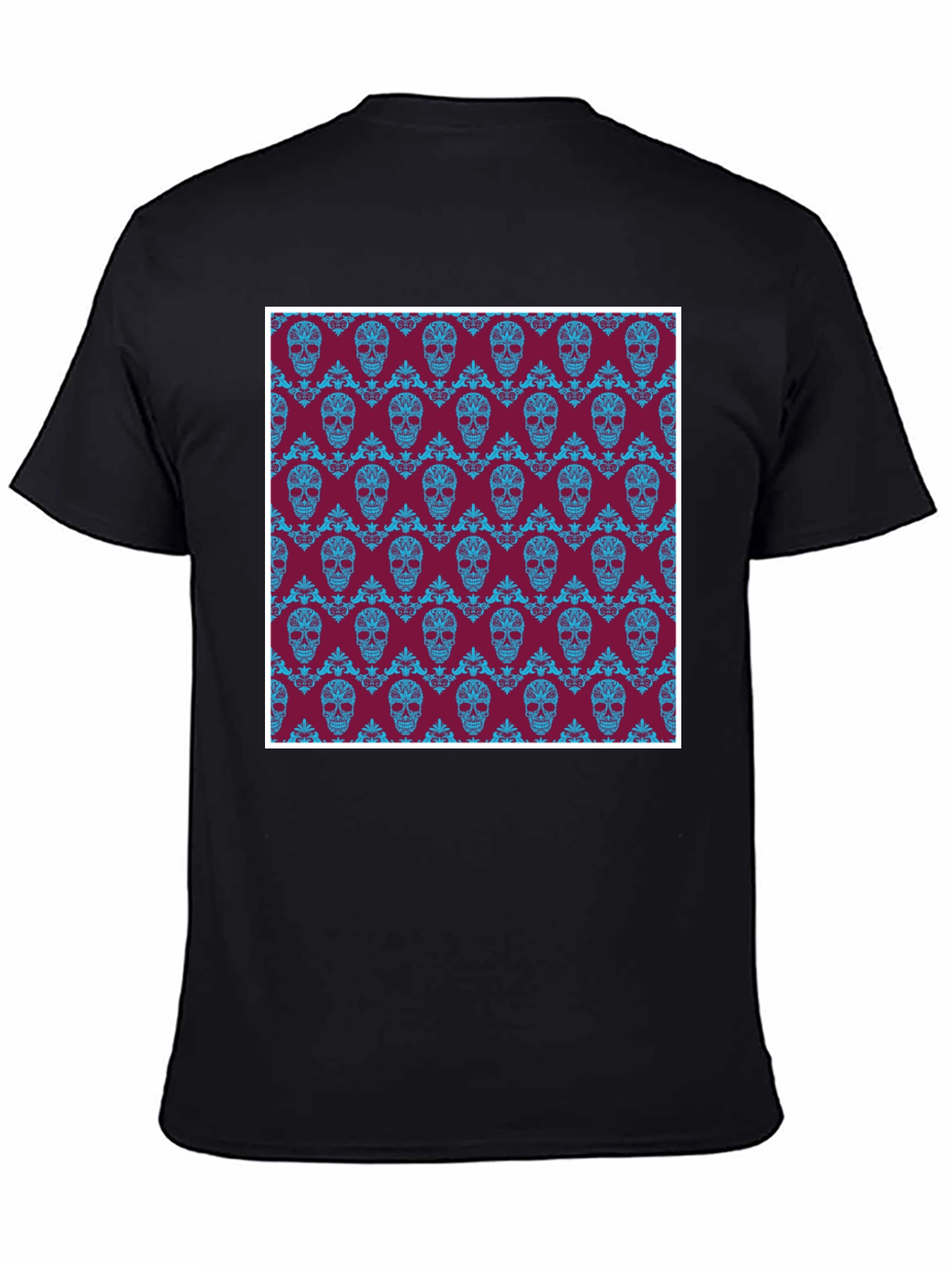 Skull Pattern T-Shirt