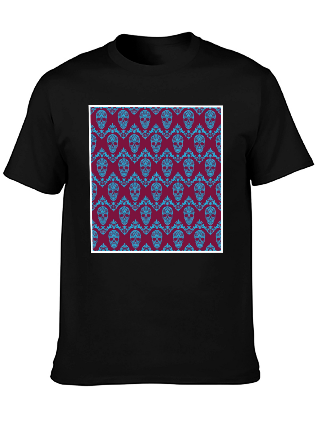 Skull Pattern T-Shirt
