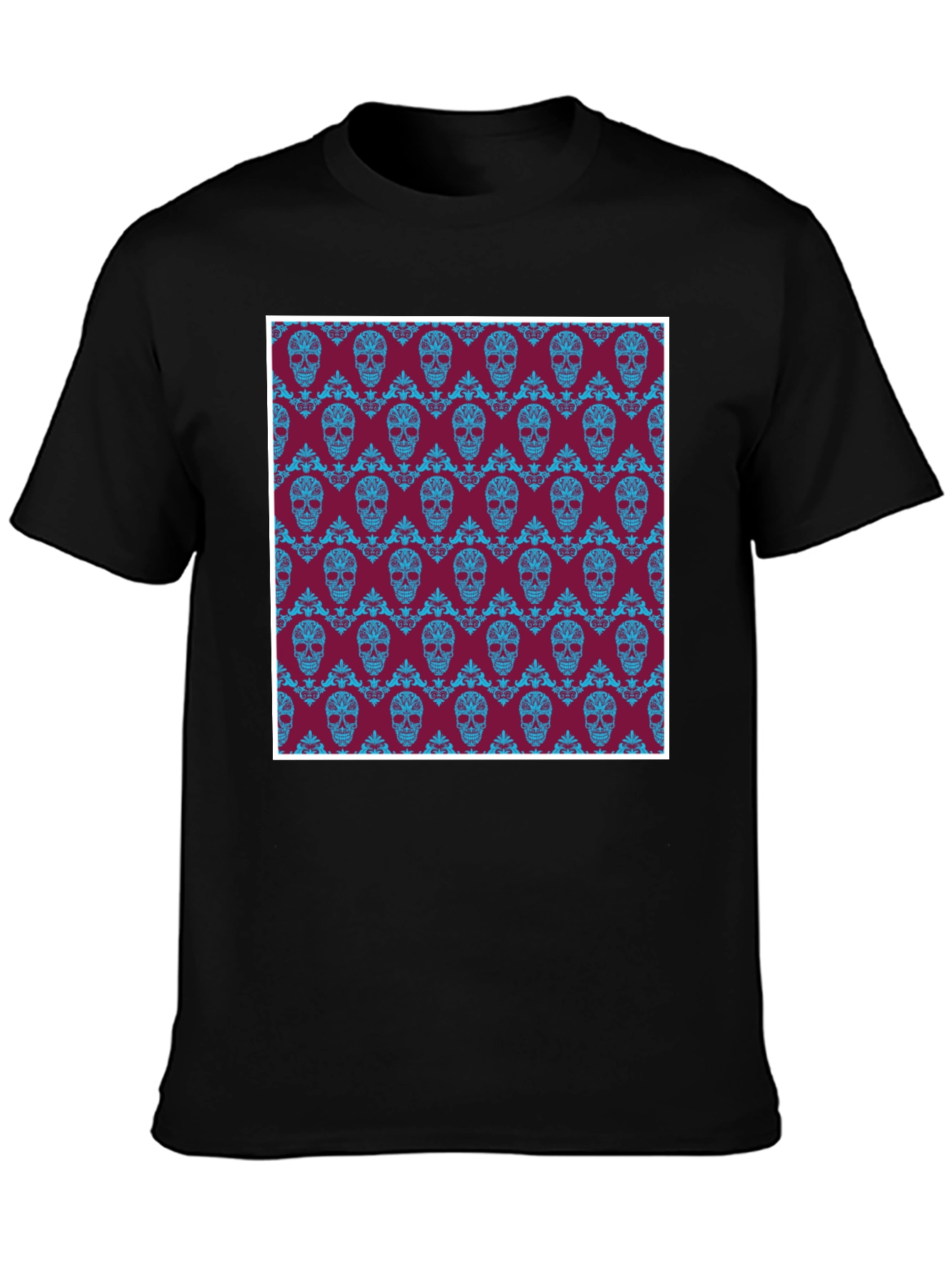 Skull Pattern T-Shirt