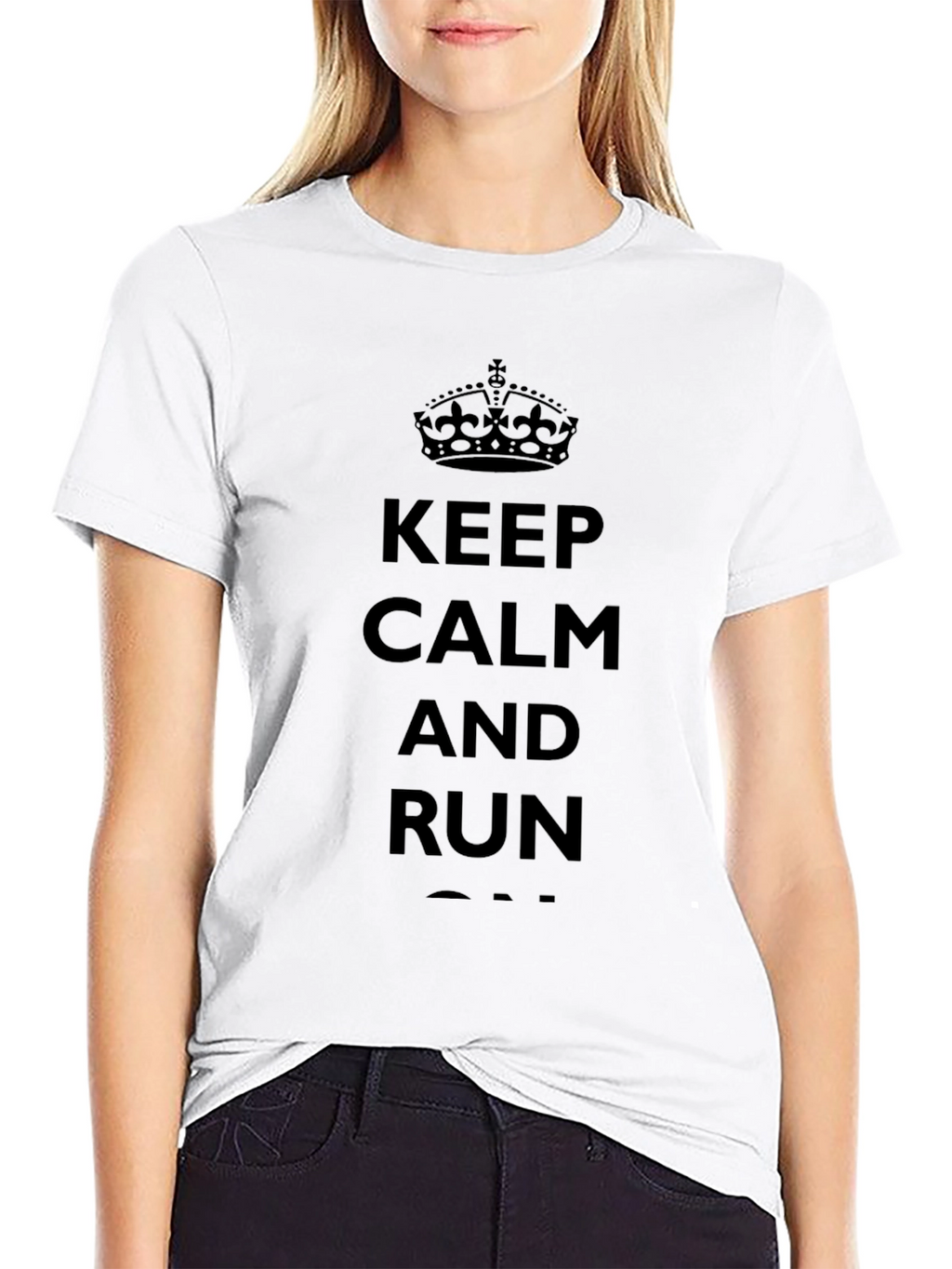 Keep Calm And Run On T-Shirt