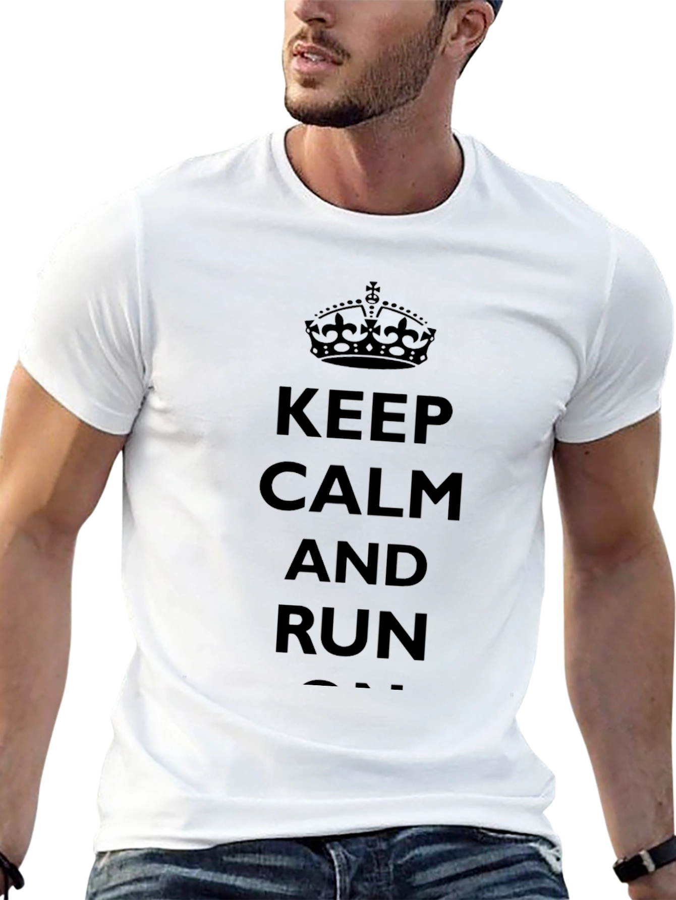 Keep Calm And Run On T-Shirt