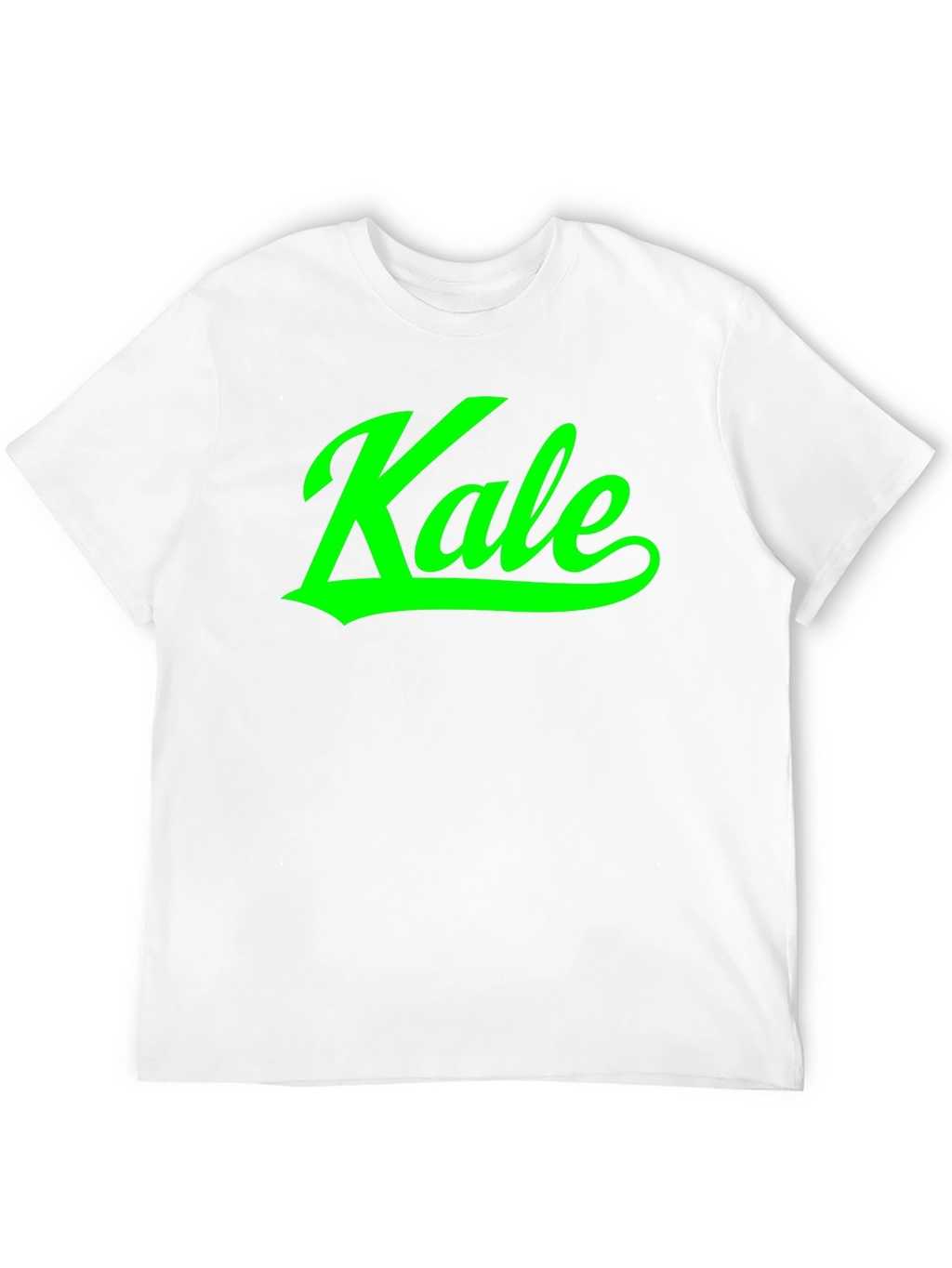 Kale Graphic Print Black T-Shirt