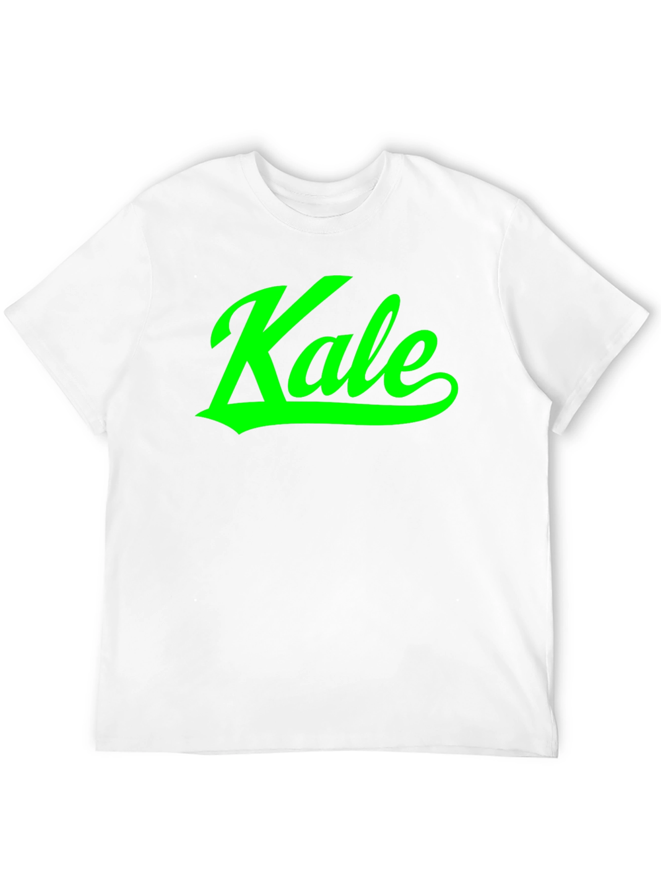 Kale Graphic Print Black T-Shirt