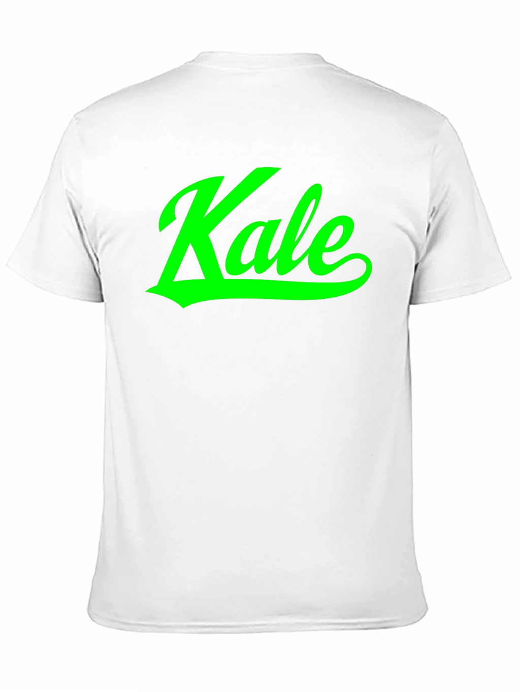 Kale Graphic Print Black T-Shirt