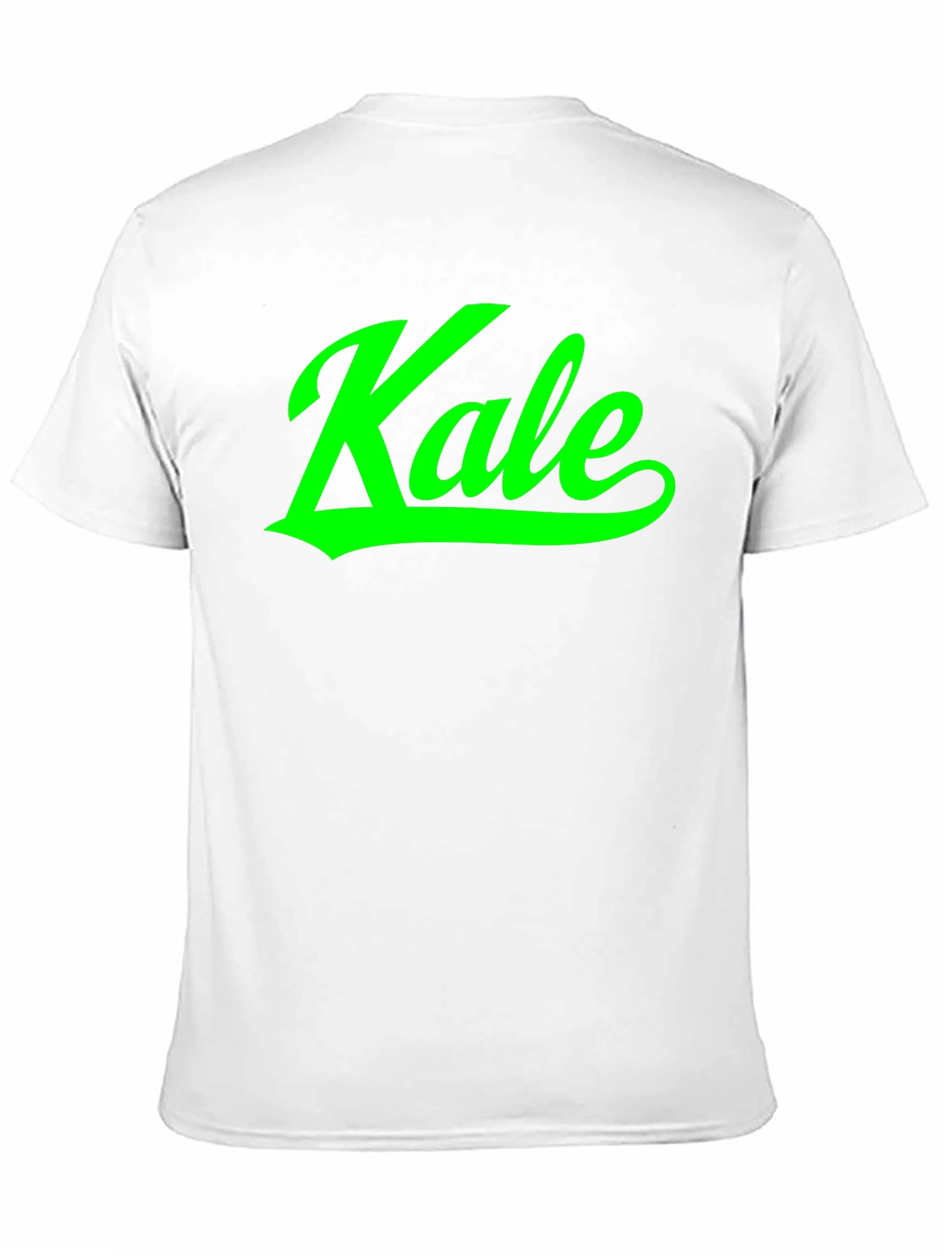 Kale Graphic Print Black T-Shirt