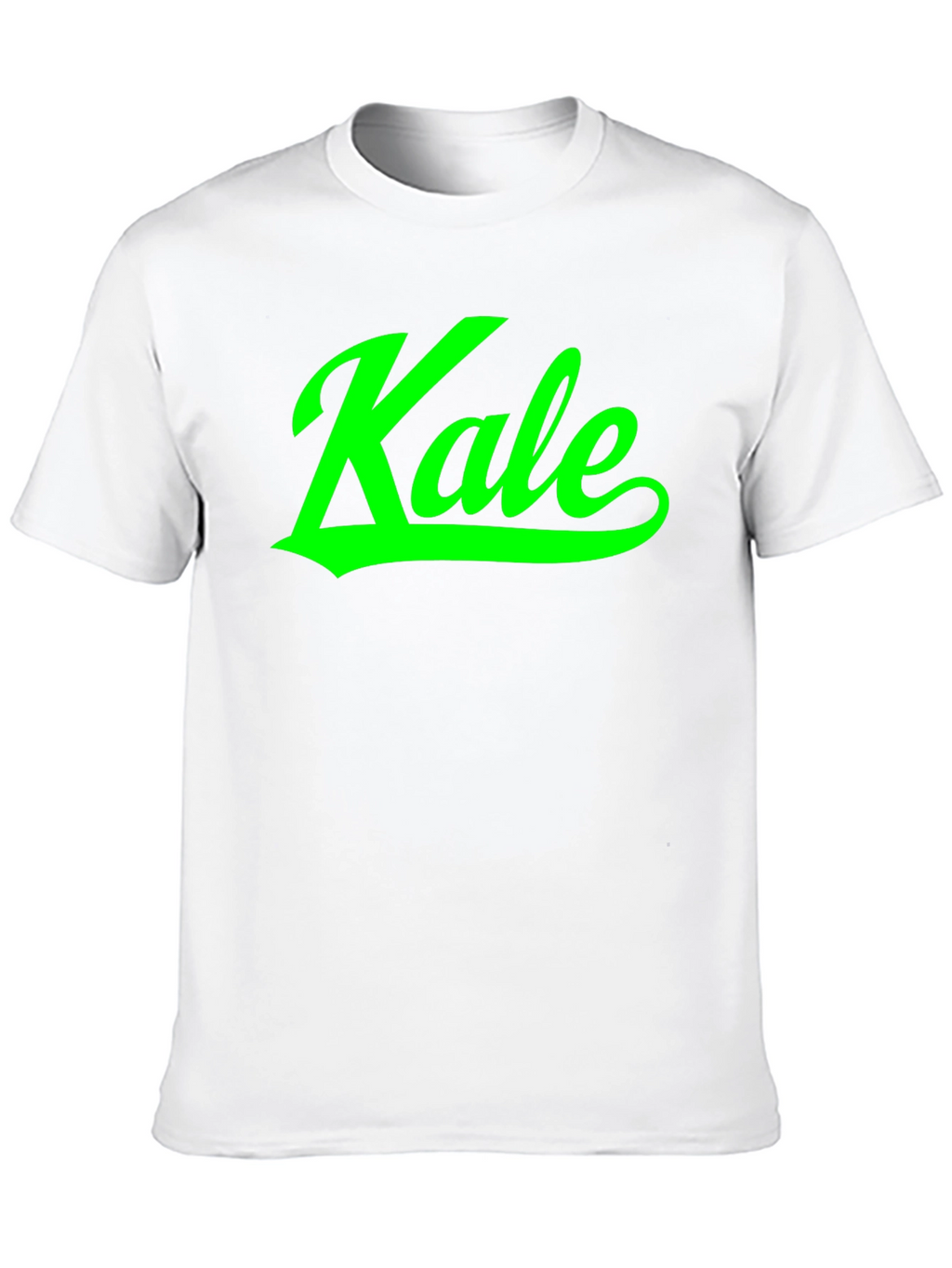 Kale Graphic Print Black T-Shirt