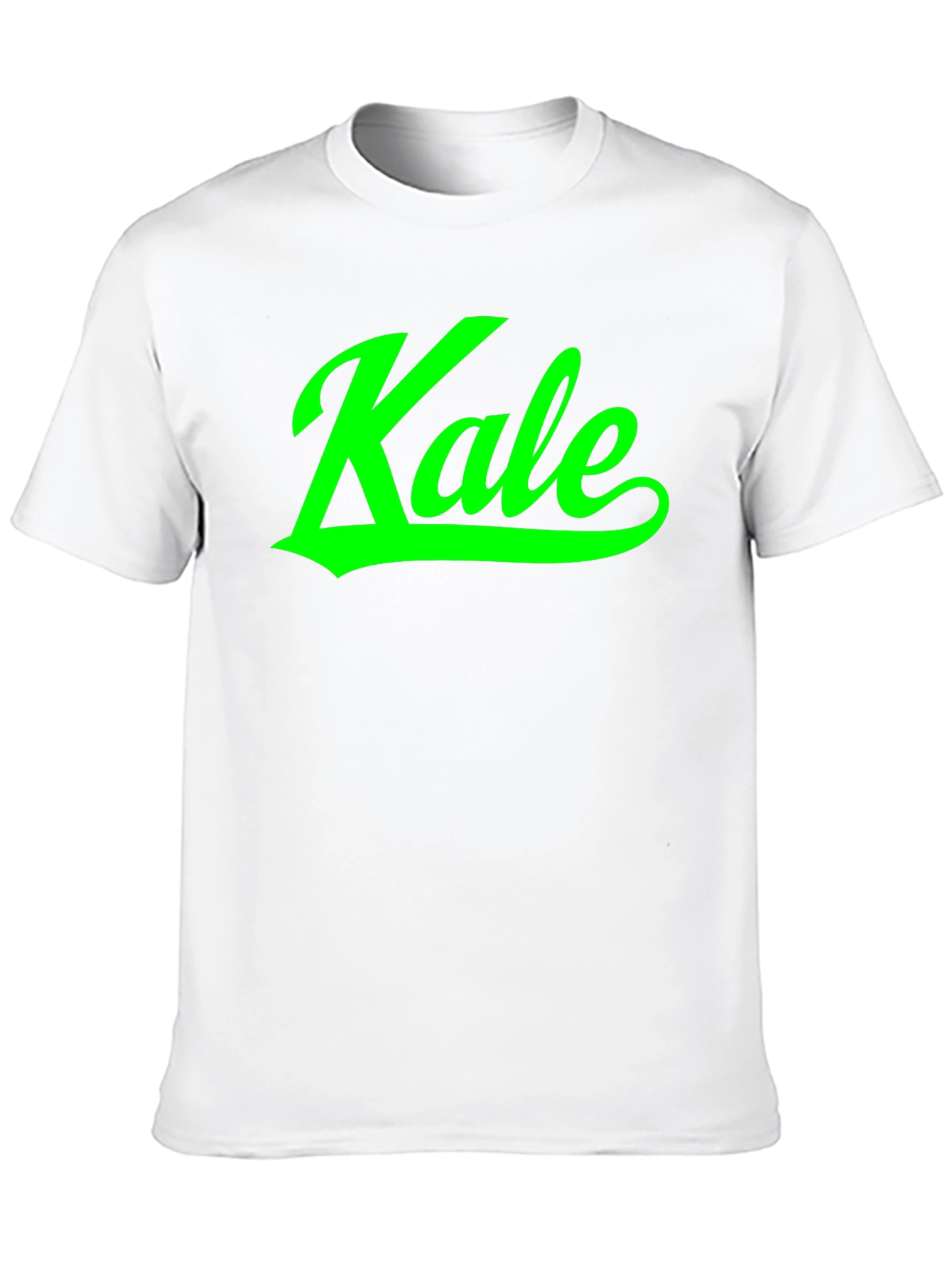 Kale Graphic Print Black T-Shirt