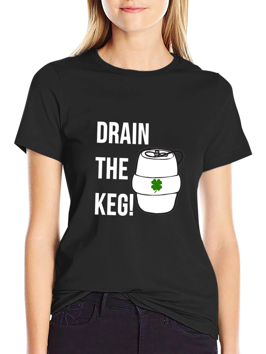 Drain the Keg! St. Patricks Day Graphic Tee