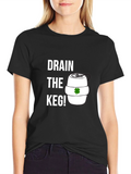 Drain the Keg! St. Patricks Day Graphic Tee