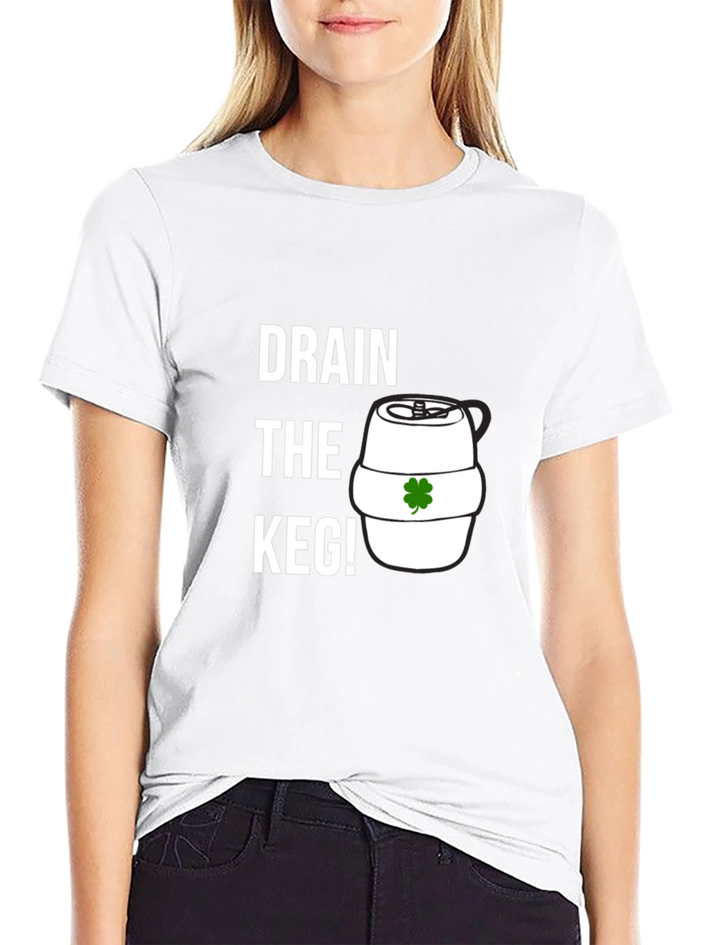 Drain the Keg! St. Patricks Day Graphic Tee