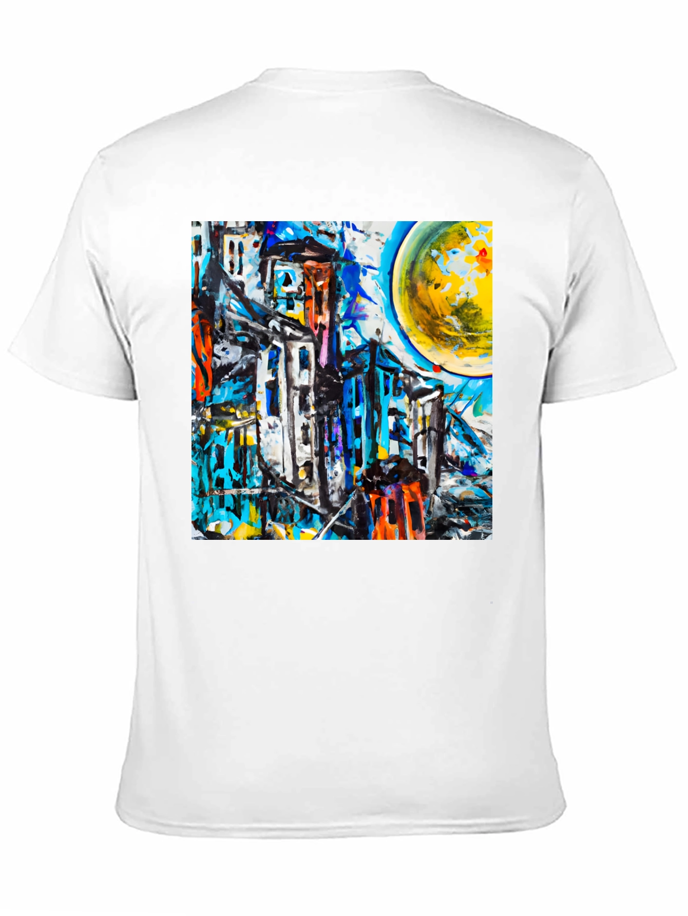 Abstract Cityscape Graphic Tee