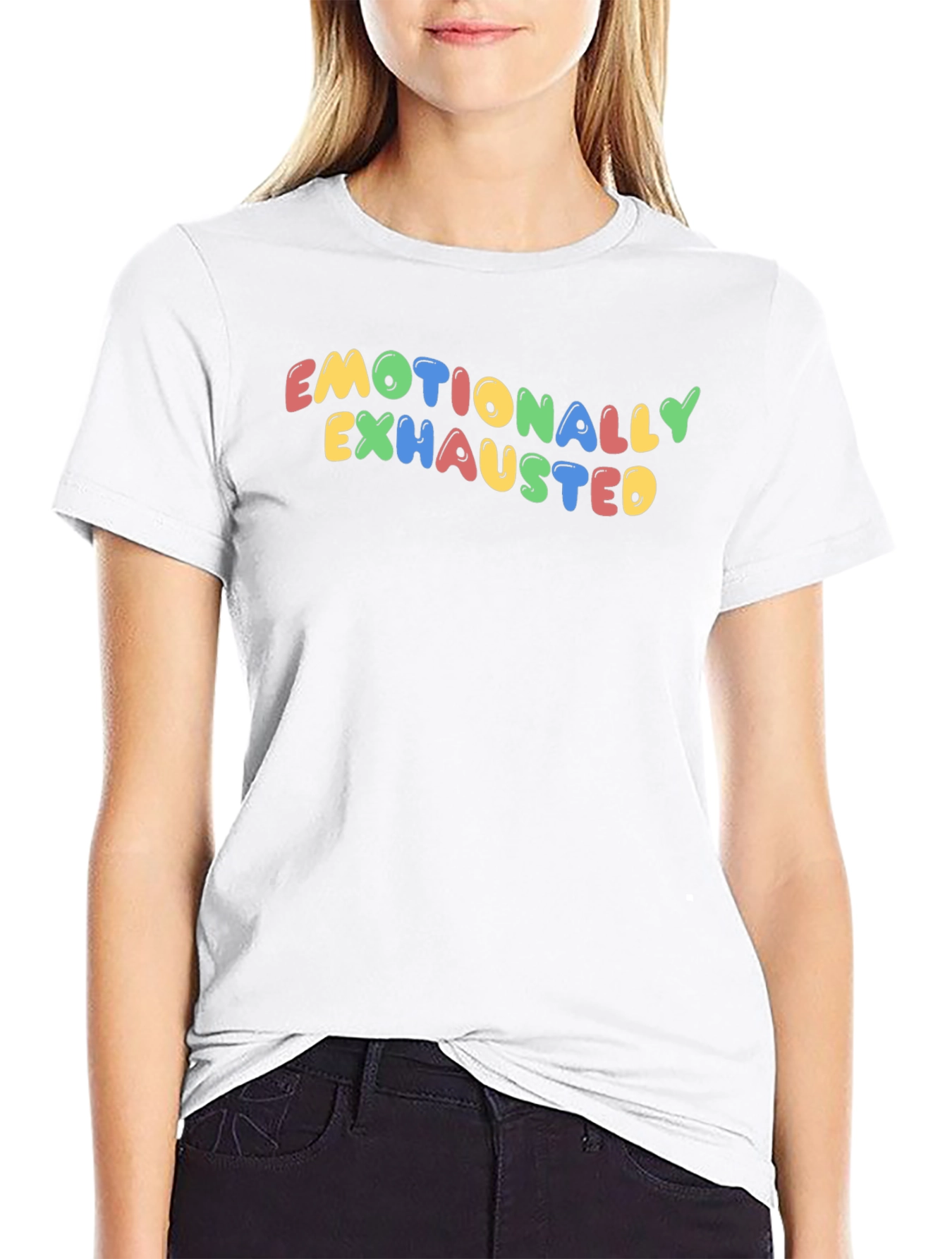 Emotionally Exhausted Graphic T-Shirt - Unisex