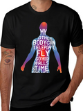 Teleporting Body Mens Graphic Tee