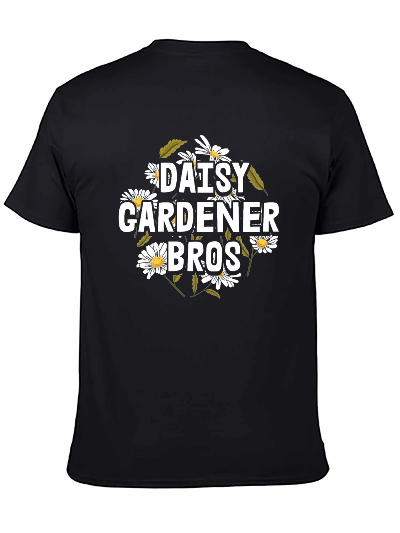 Daisy Gardener Bros T-Shirt - Floral Graphic Tee