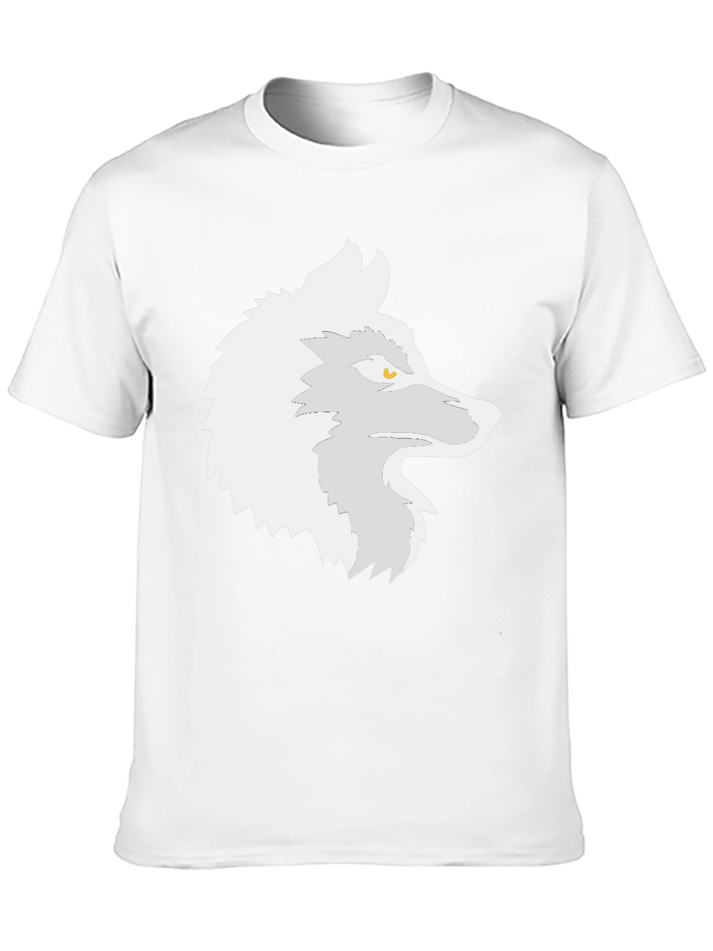 Cool Wolf Graphic Tee - Black Casual T-Shirt