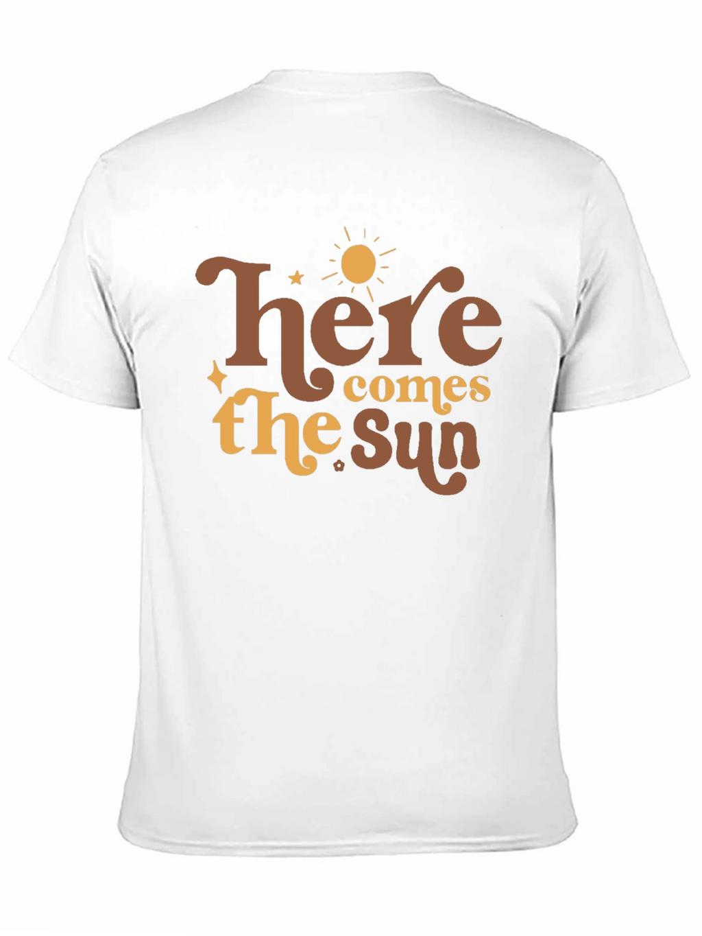 Here Comes the Sun Graphic Tee - Retro Style