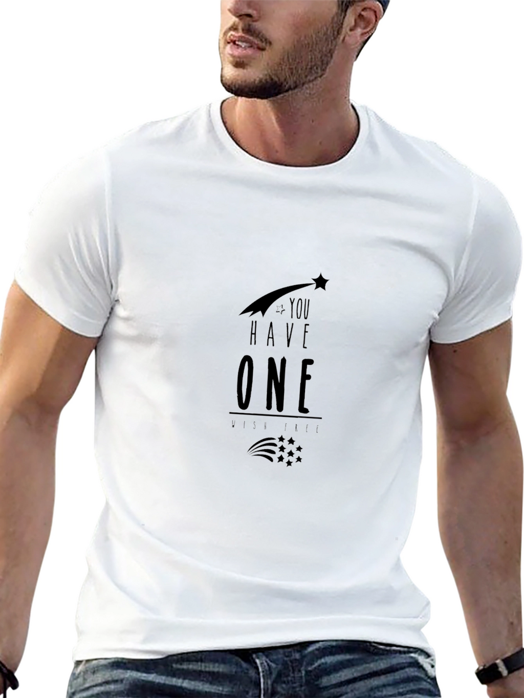 Stylish Black Graphic T-Shirt - Make it Happen