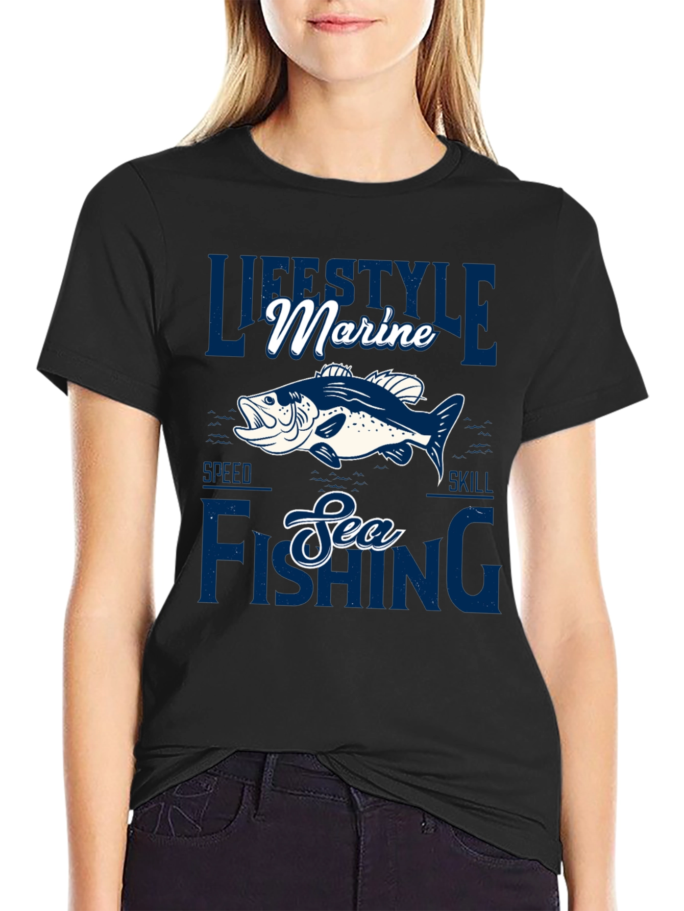 Marine Sea Fishing T-Shirt