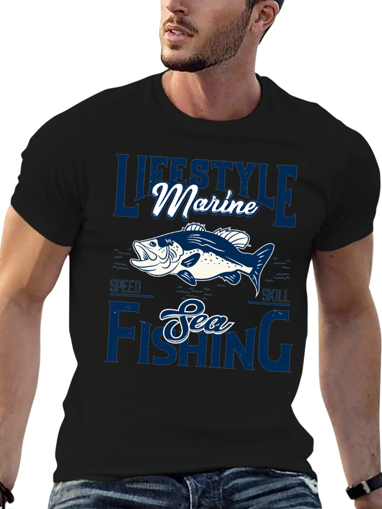 Marine Sea Fishing T-Shirt