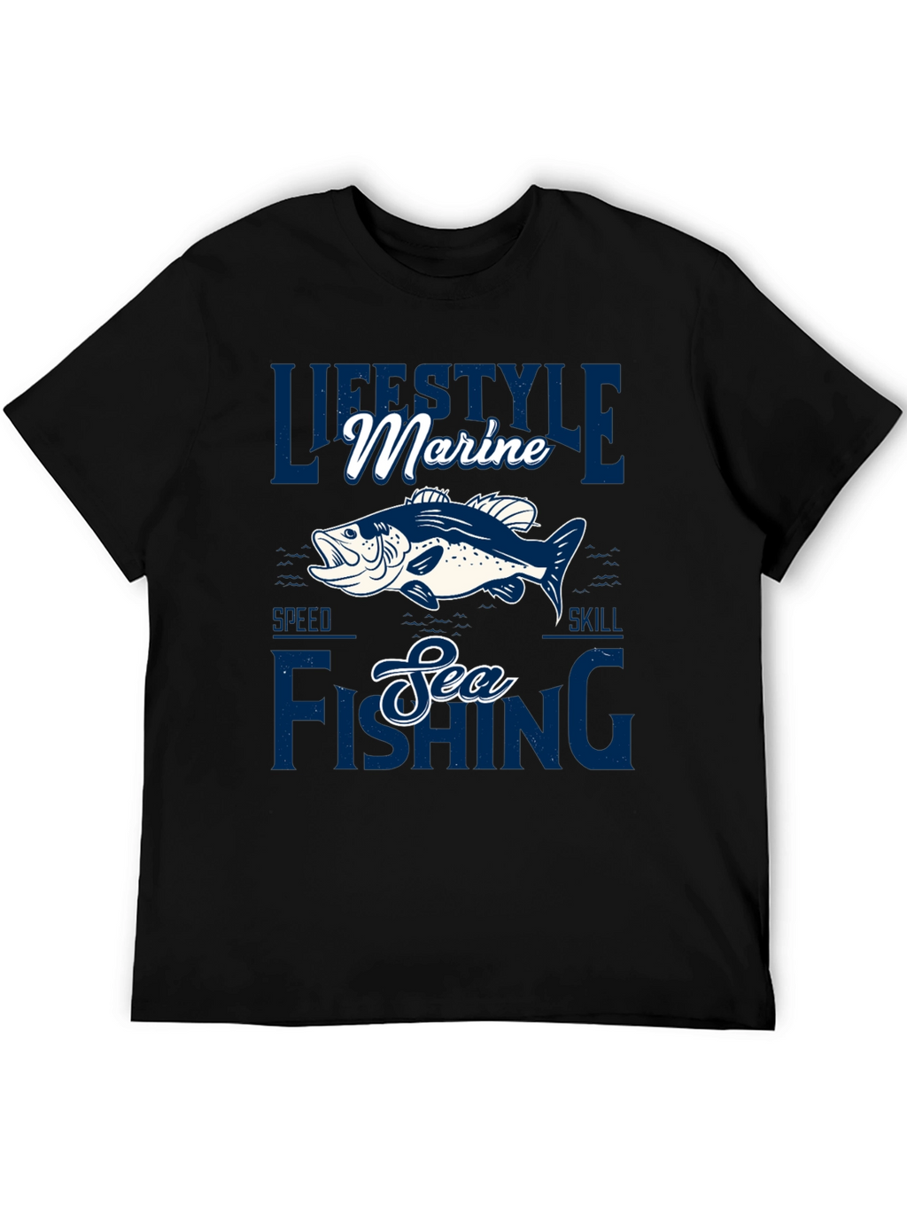 Marine Sea Fishing T-Shirt