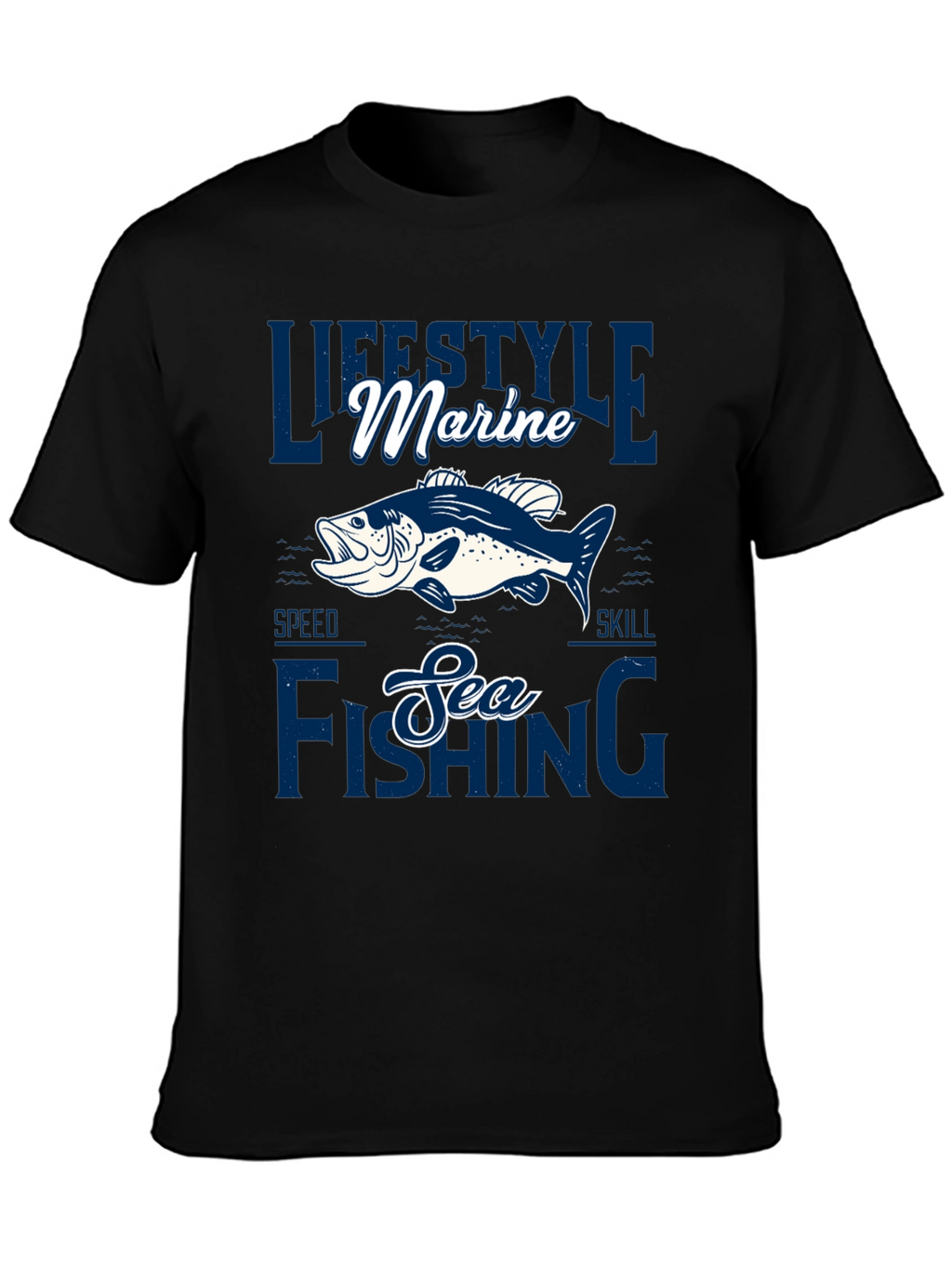 Marine Sea Fishing T-Shirt