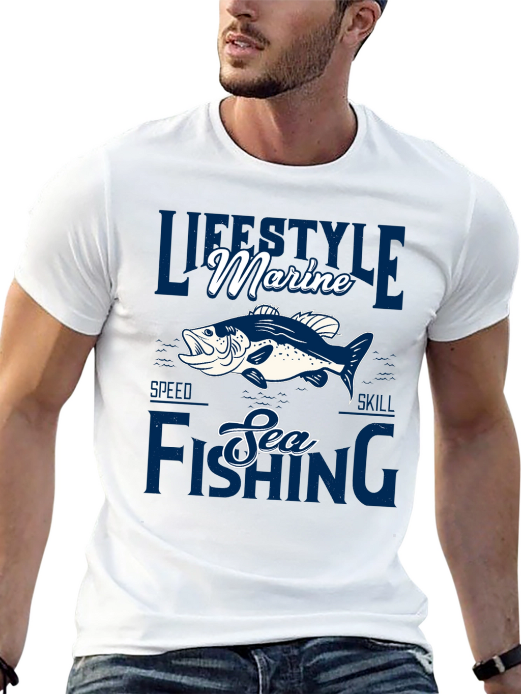 Marine Sea Fishing T-Shirt