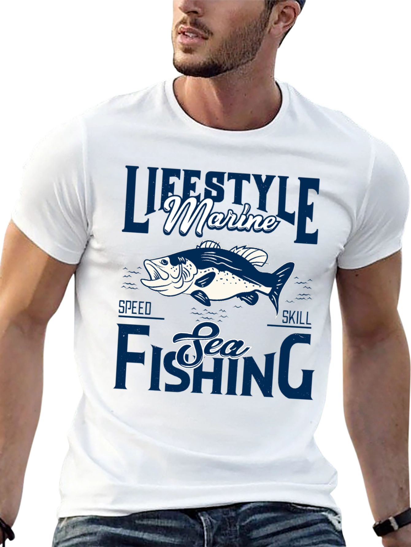 Marine Sea Fishing T-Shirt