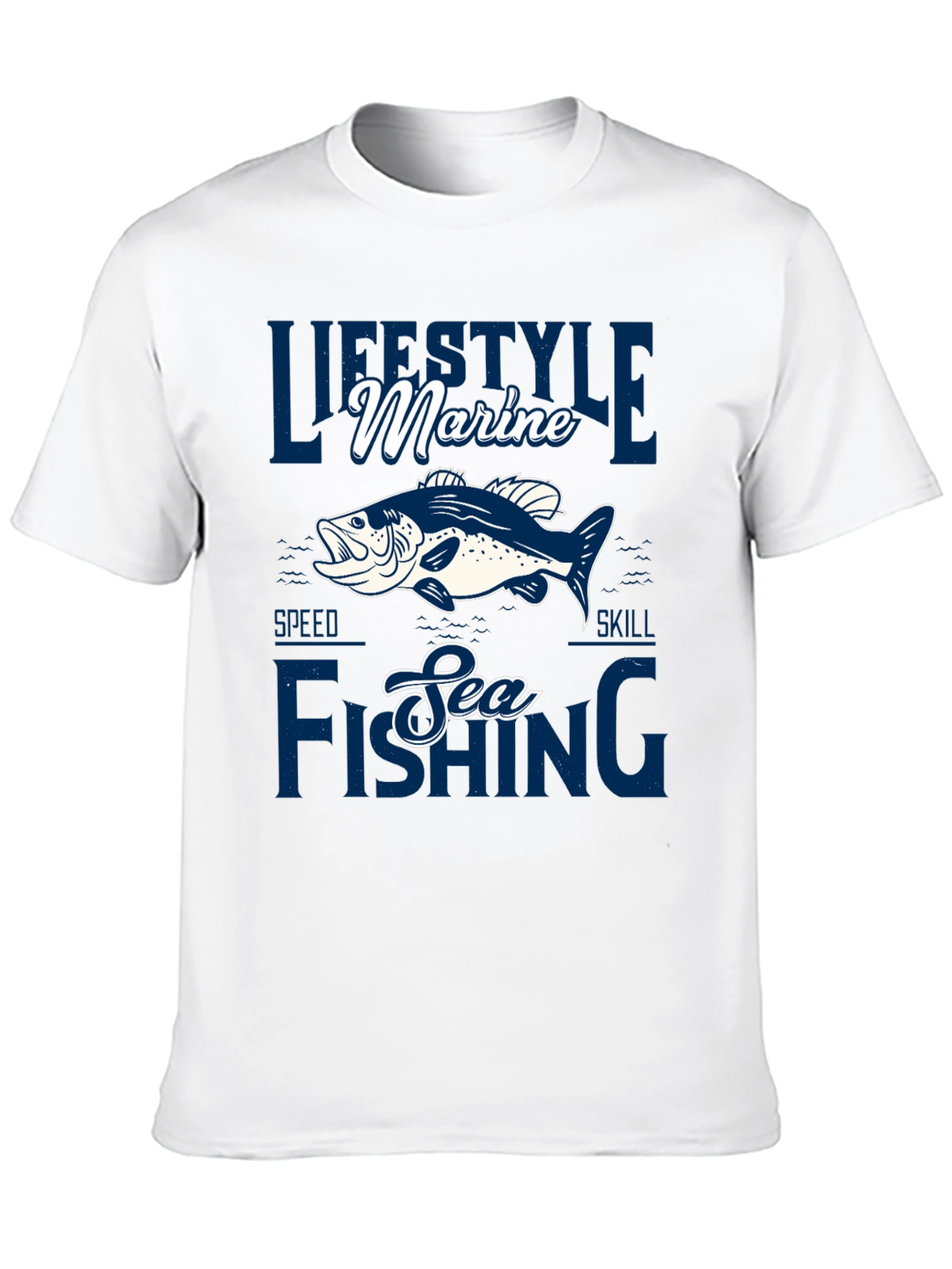 Marine Sea Fishing T-Shirt