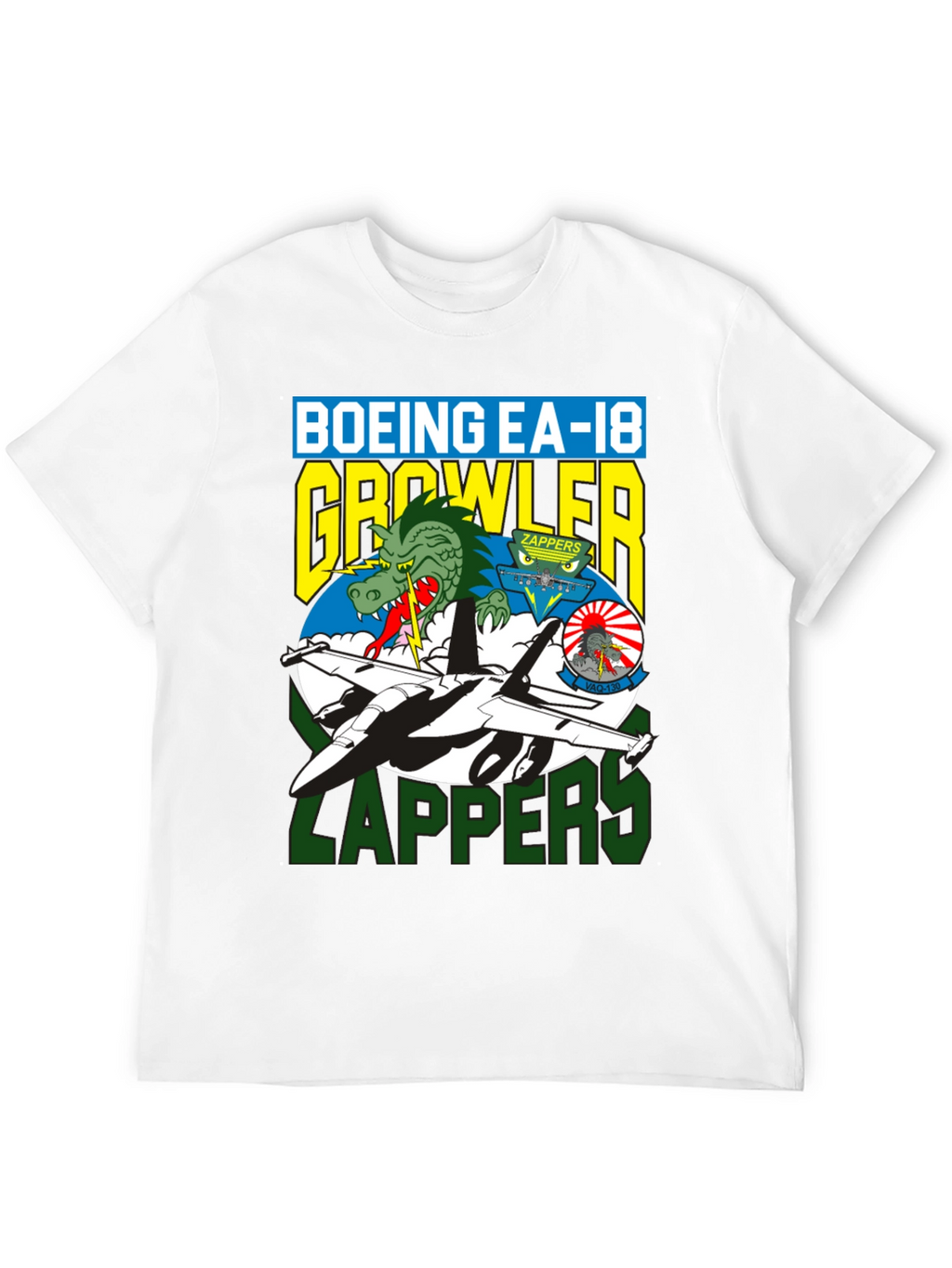 Boeing EA-18 Growler Zappers Graphic T-Shirt