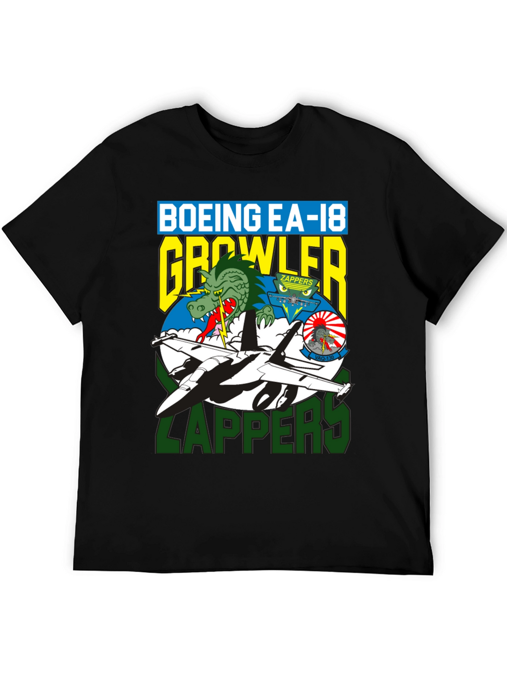 Boeing EA-18 Growler Zappers Graphic T-Shirt