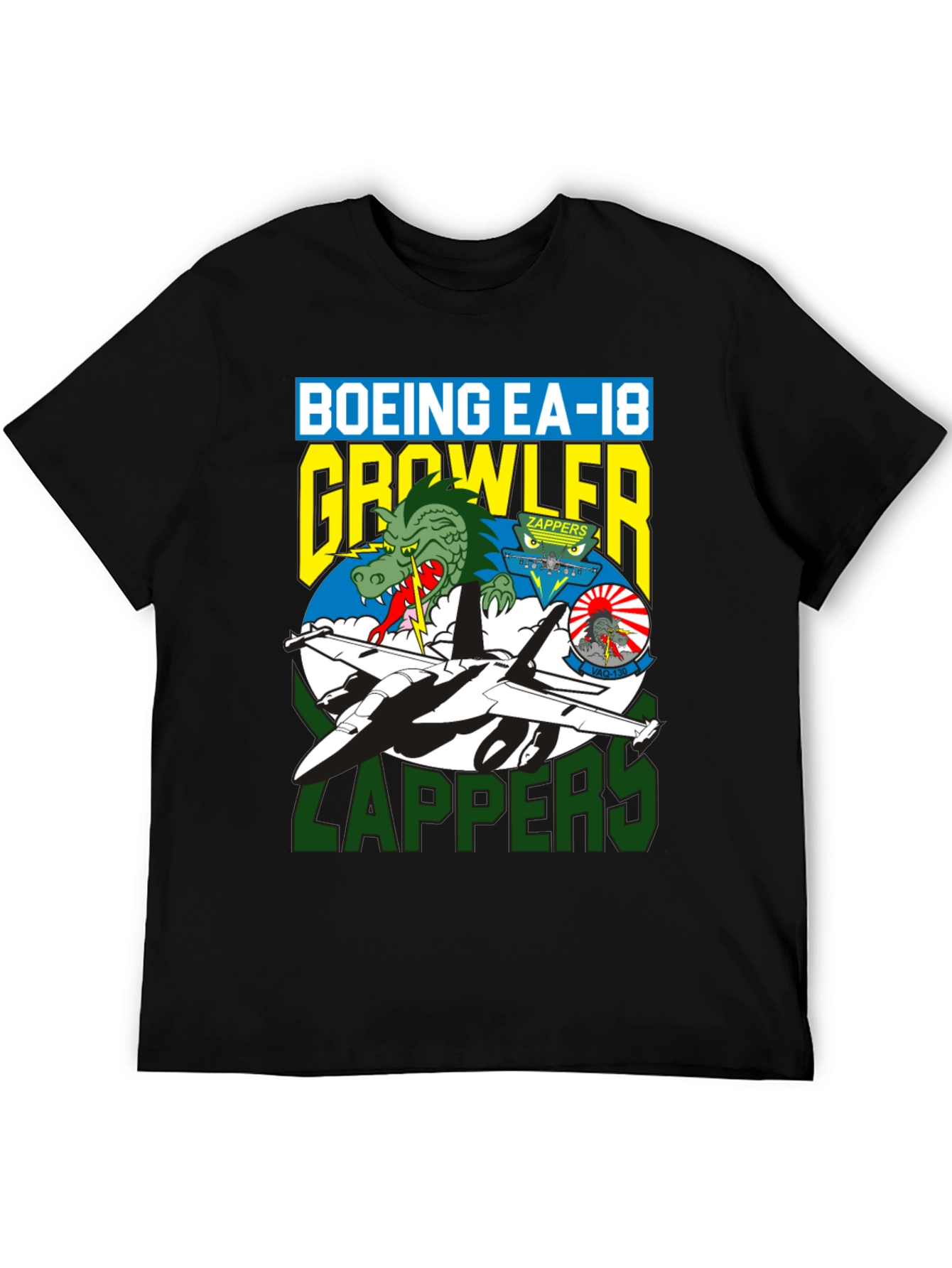 Boeing EA-18 Growler Zappers Graphic T-Shirt