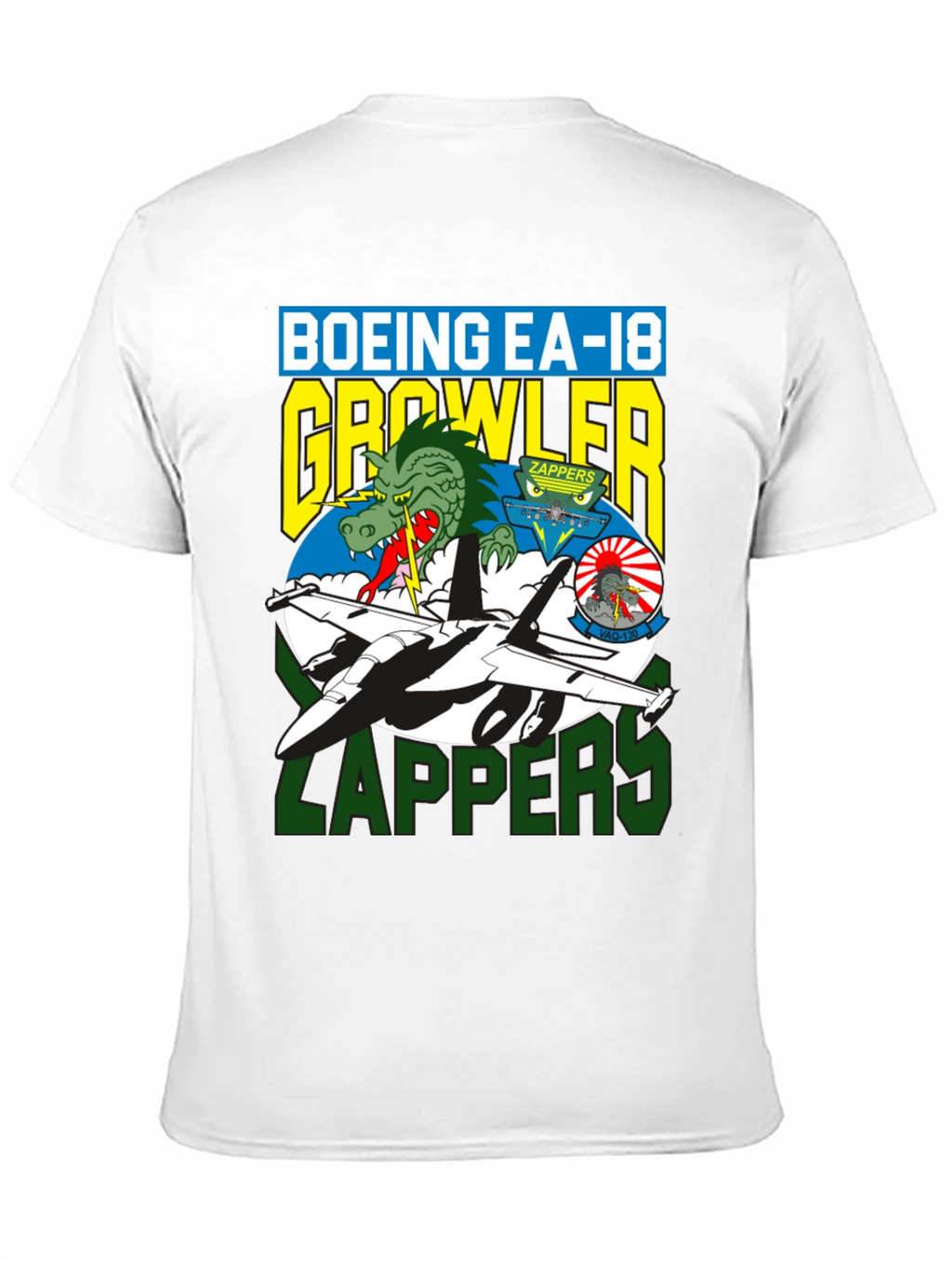 Boeing EA-18 Growler Zappers Graphic T-Shirt