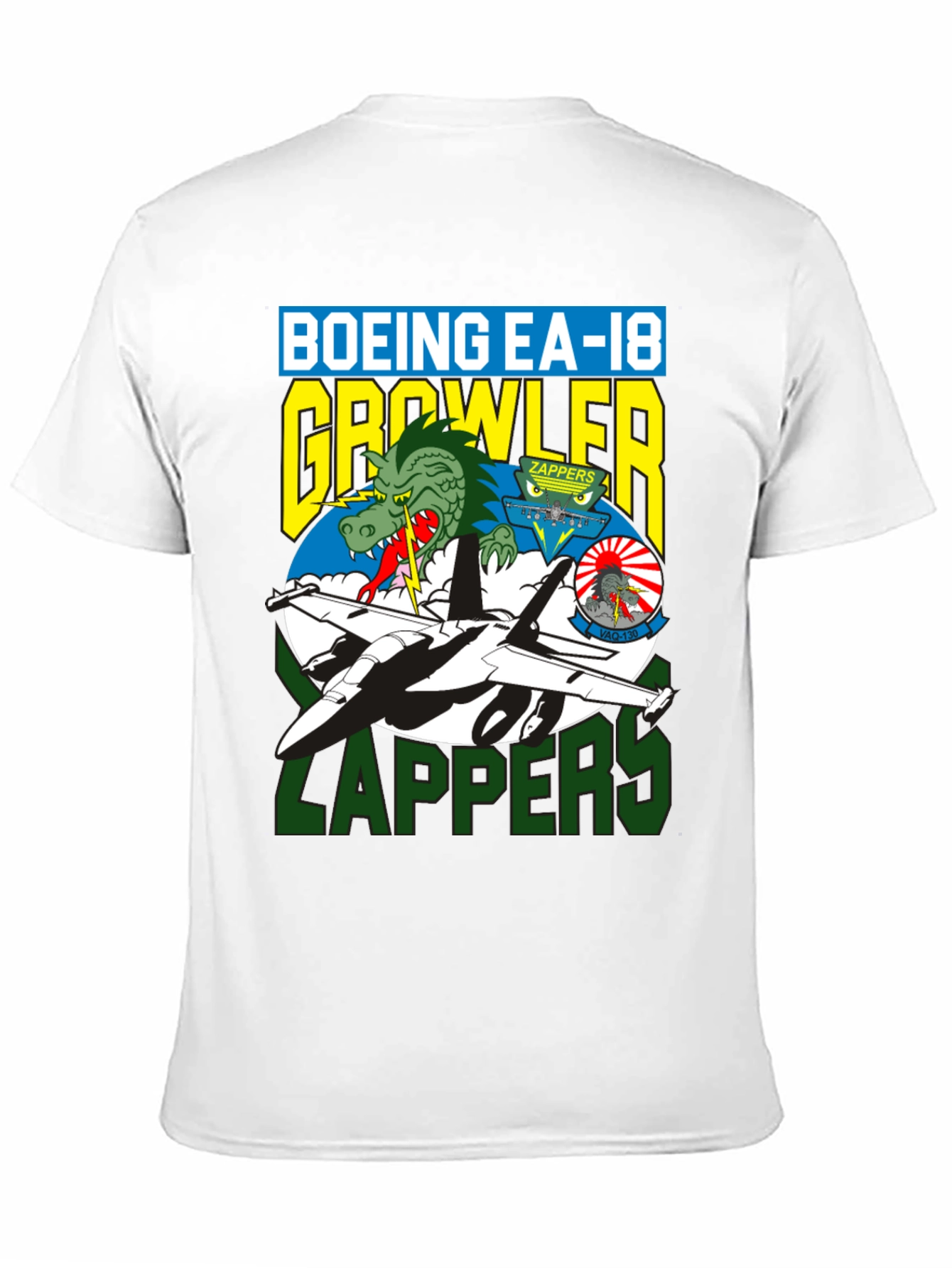 Boeing EA-18 Growler Zappers Graphic T-Shirt