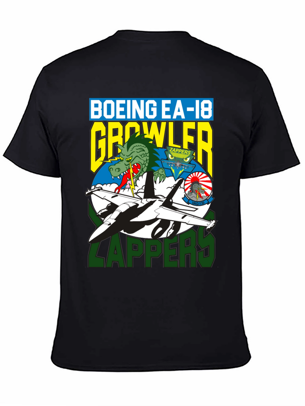 Boeing EA-18 Growler Zappers Graphic T-Shirt