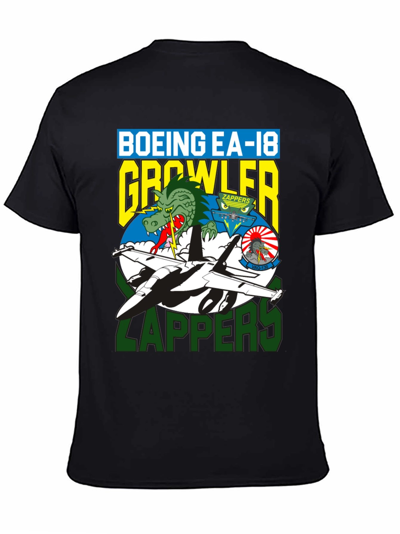 Boeing EA-18 Growler Zappers Graphic T-Shirt