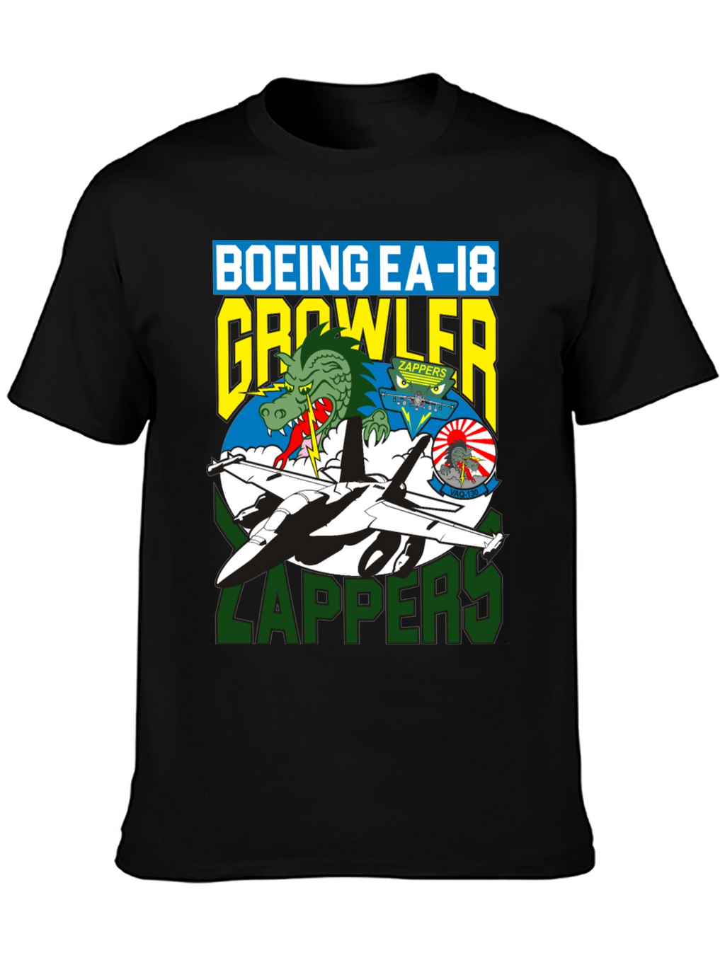 Boeing EA-18 Growler Zappers Graphic T-Shirt