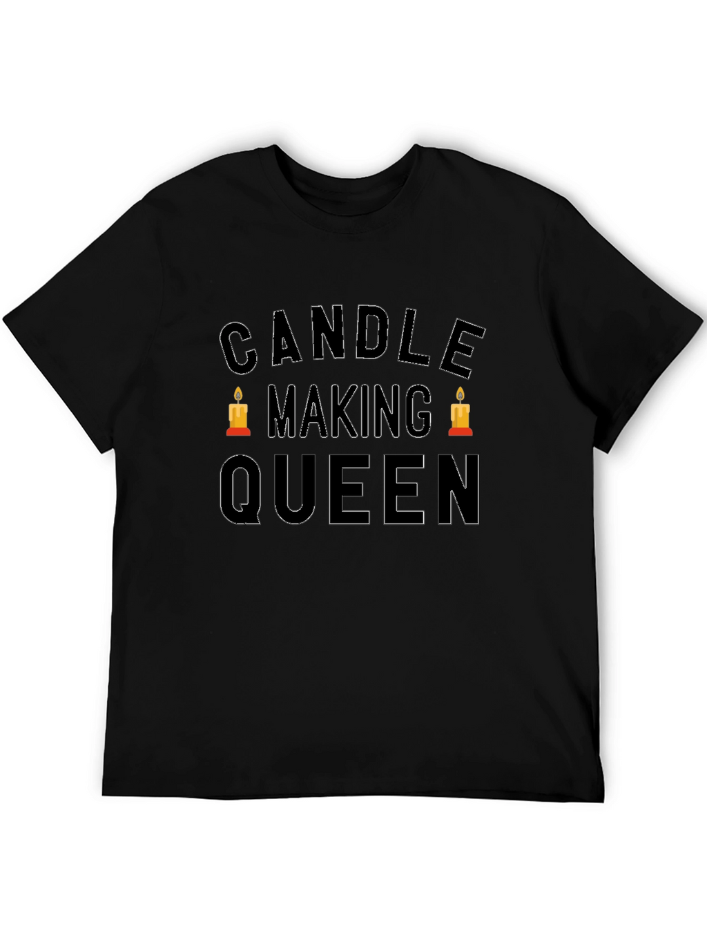 Candle Making Queen T-Shirt - Crafty Hobby Tee