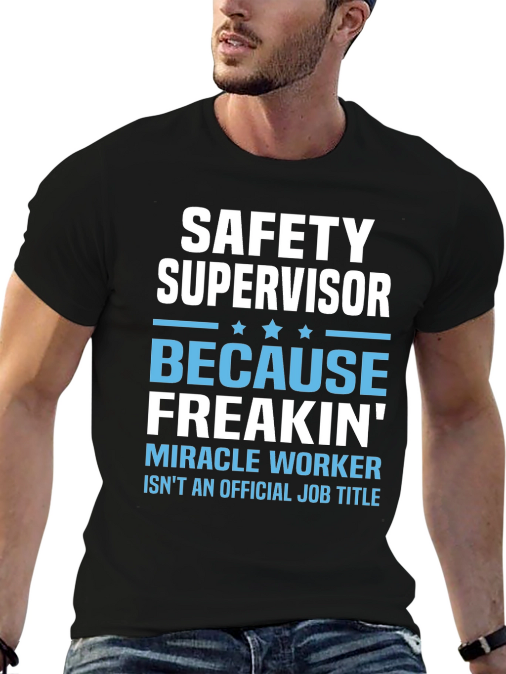 Safety Supervisor Funny Graphic T-Shirt