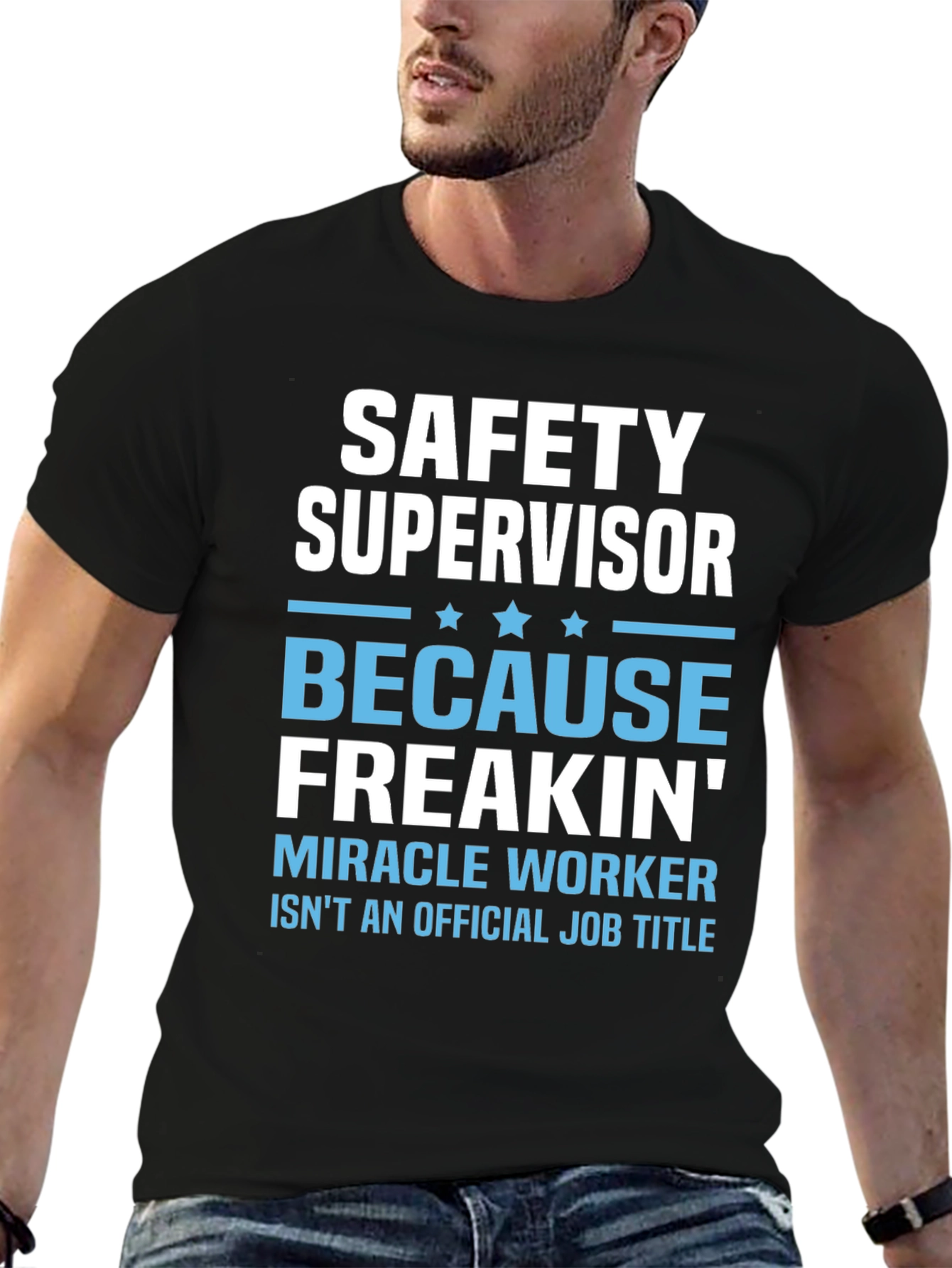 Safety Supervisor Funny Graphic T-Shirt
